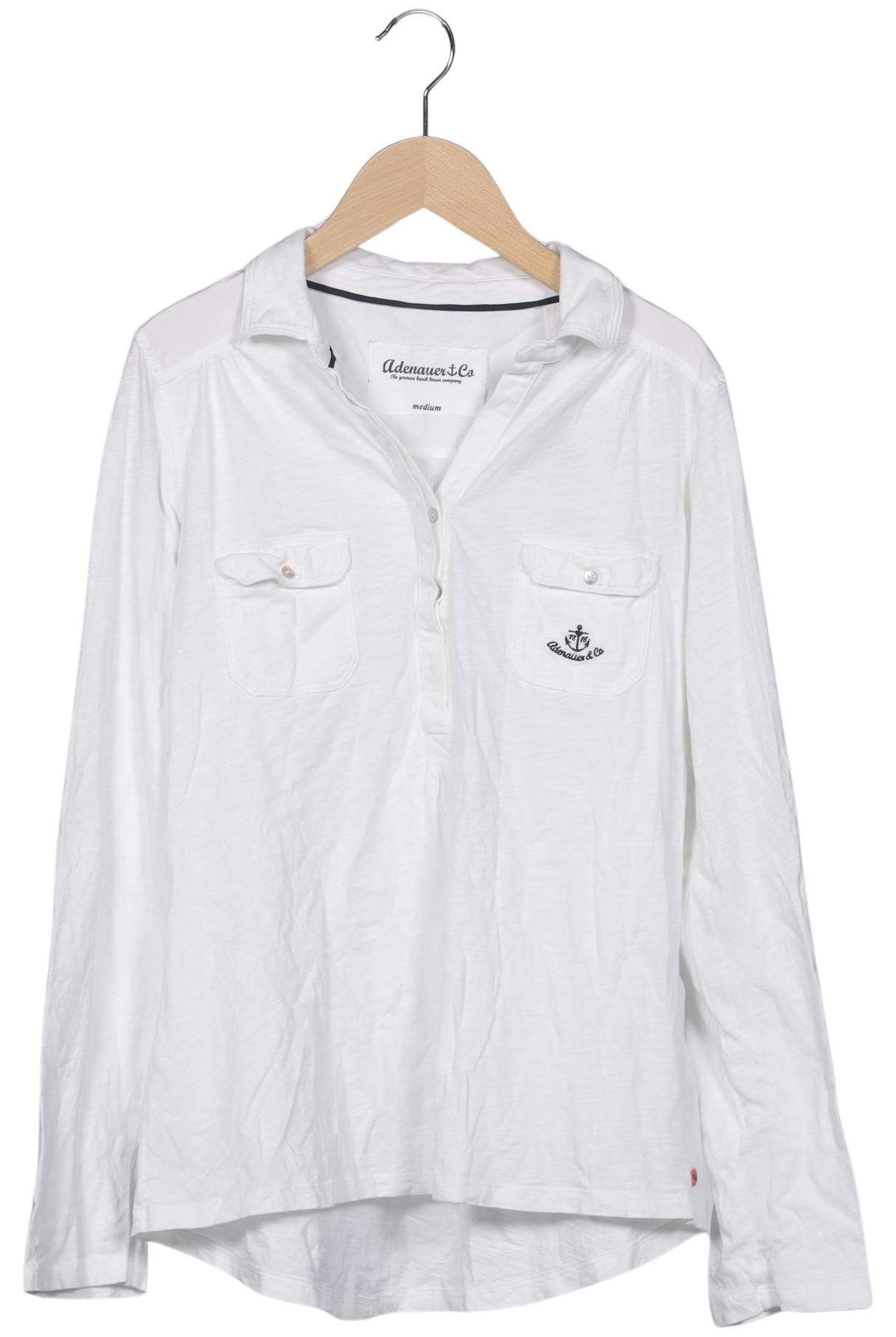 

Adenauer & Co Damen Poloshirt, weiß, Gr. 38