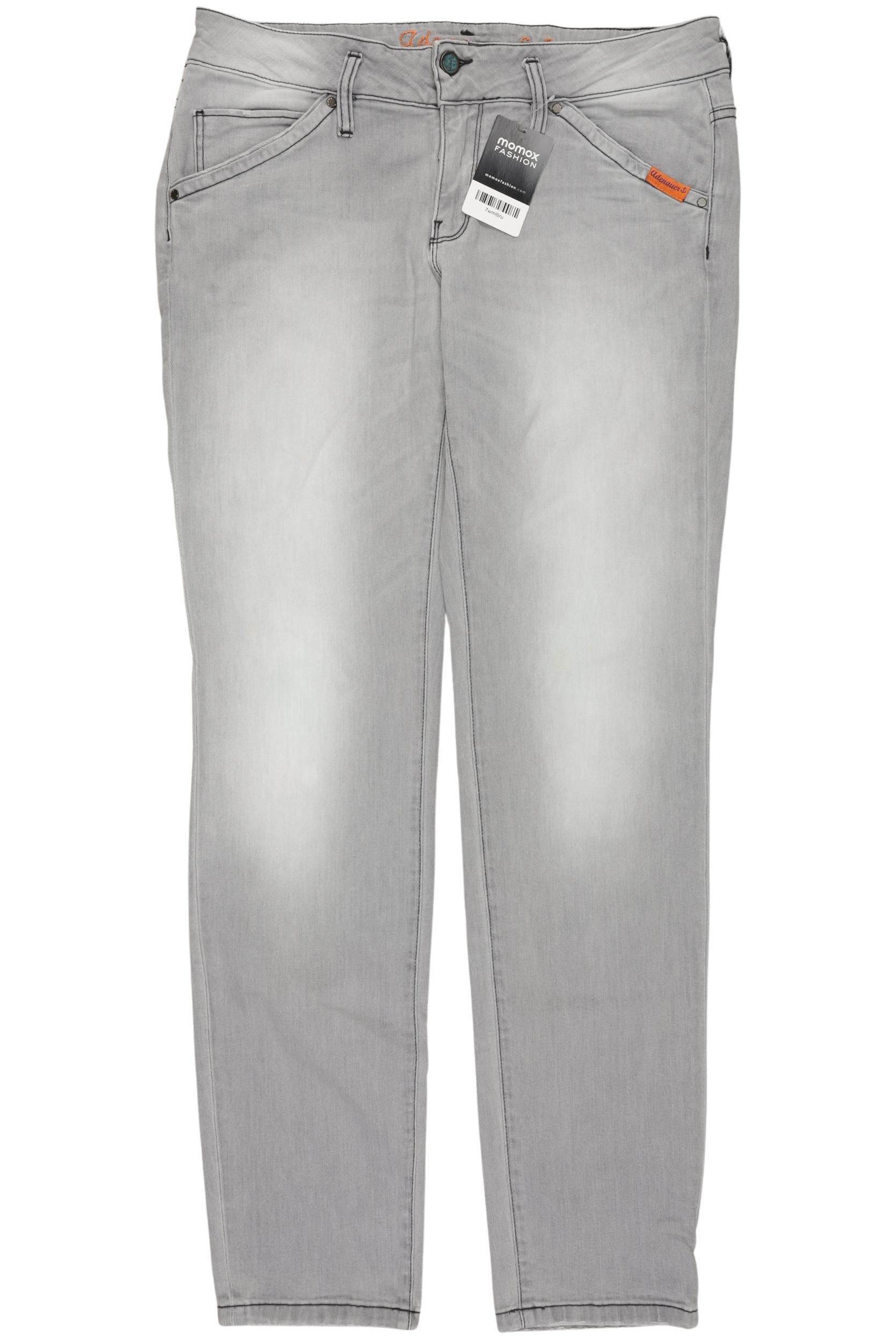 

Adenauer & Co Damen Jeans, grau, Gr. 31