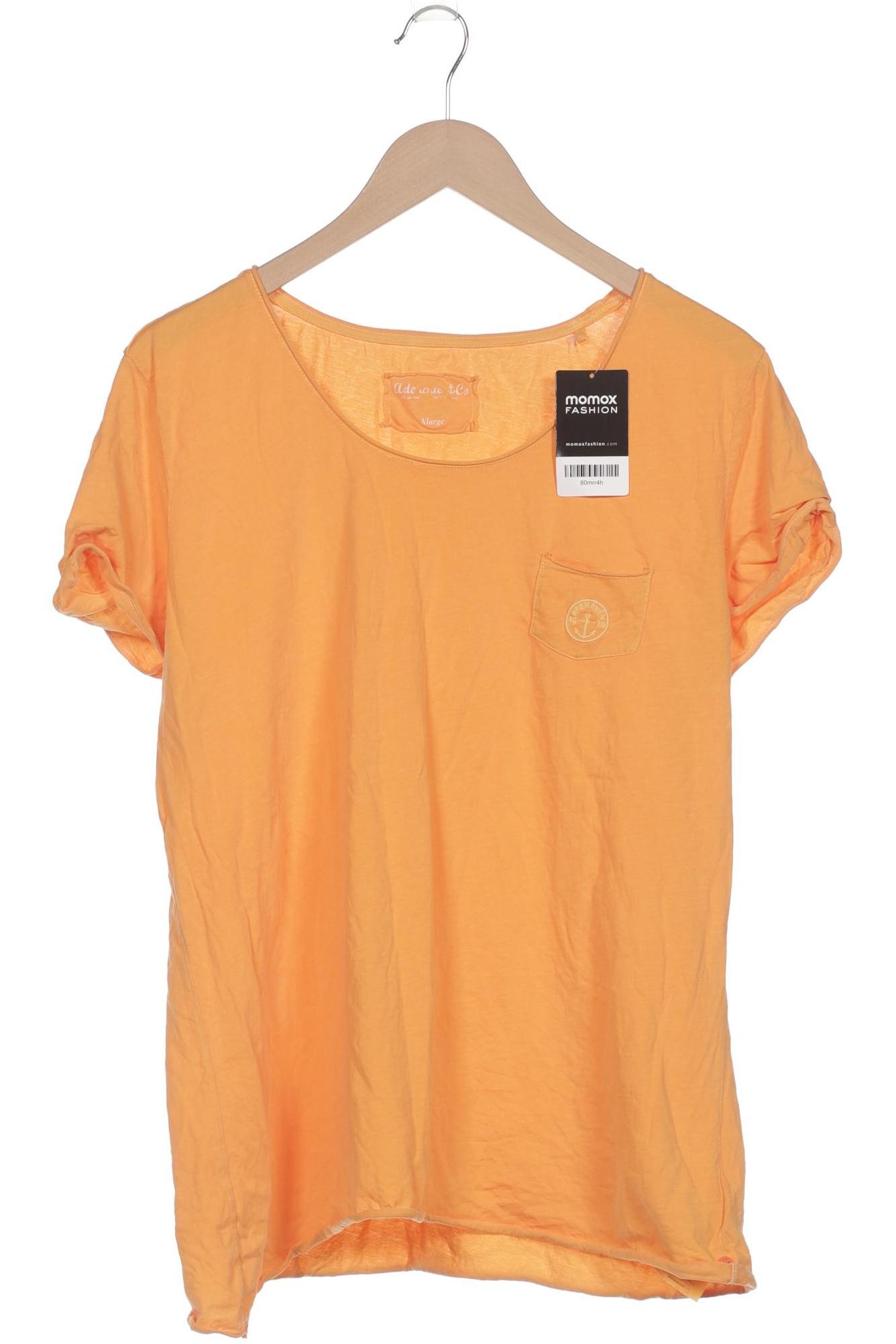 

Adenauer & Co Damen T-Shirt, orange, Gr. 44