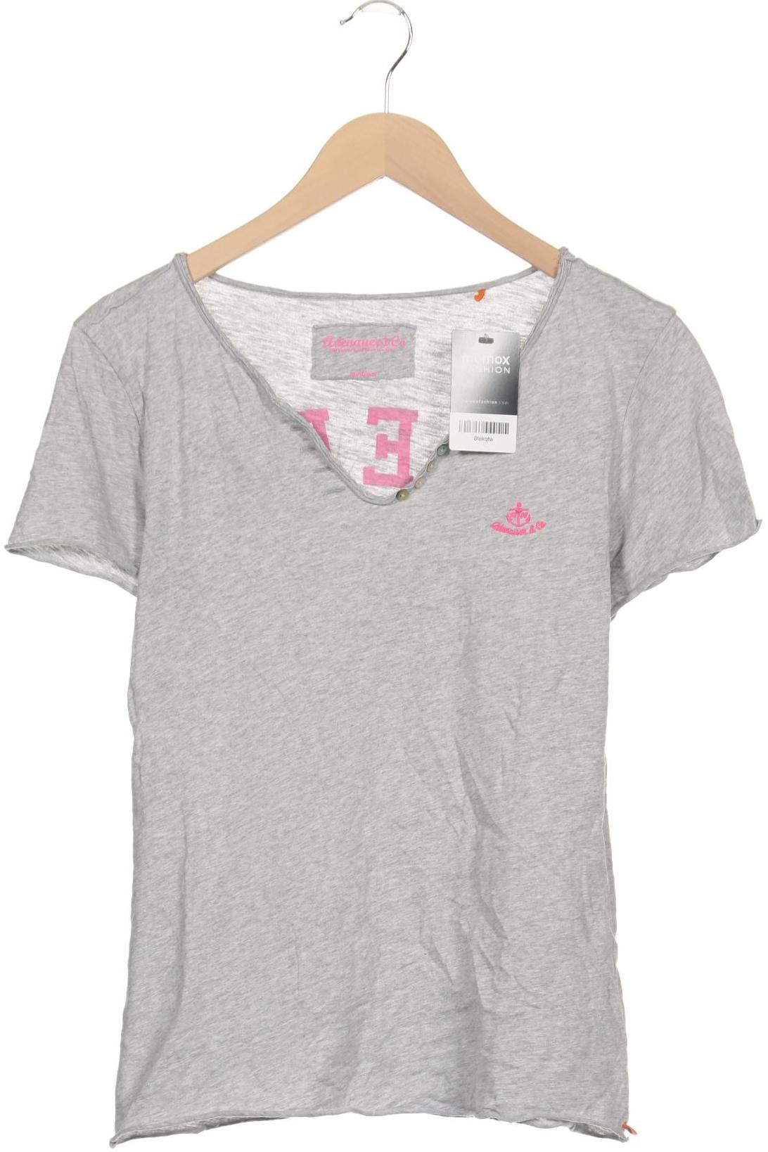 

Adenauer & Co Damen T-Shirt, grau, Gr. 38