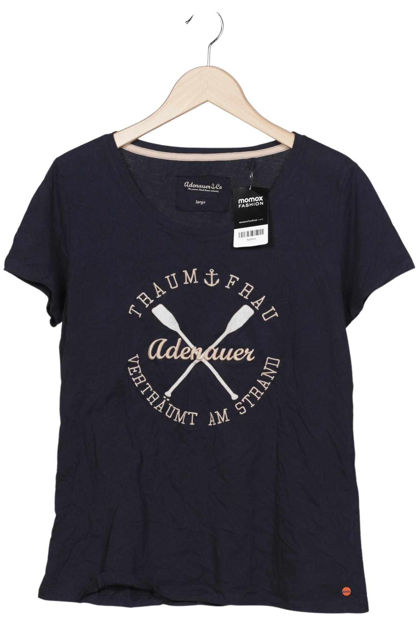 

Adenauer & Co Damen T-Shirt, marineblau, Gr. 42