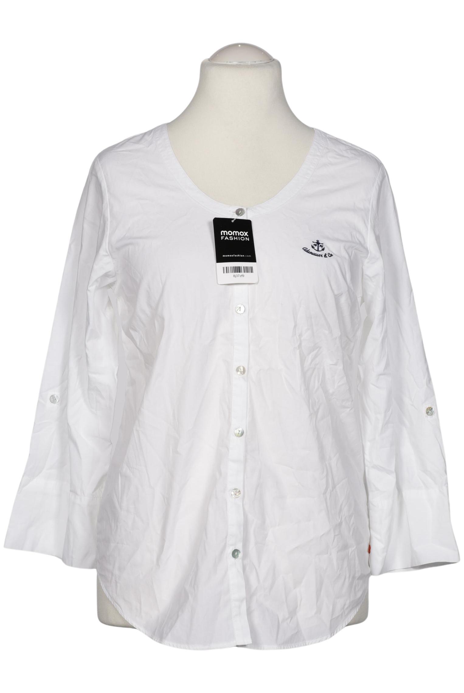 

Adenauer & Co Damen Bluse, weiß, Gr. 38