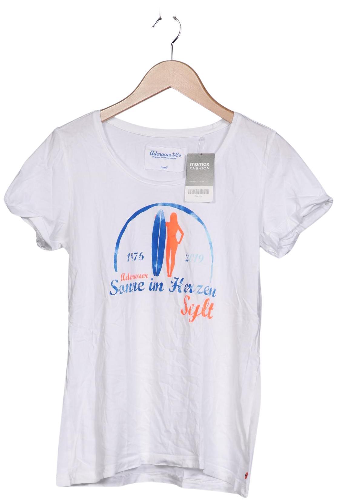 

Adenauer & Co Damen T-Shirt, weiß, Gr. 36