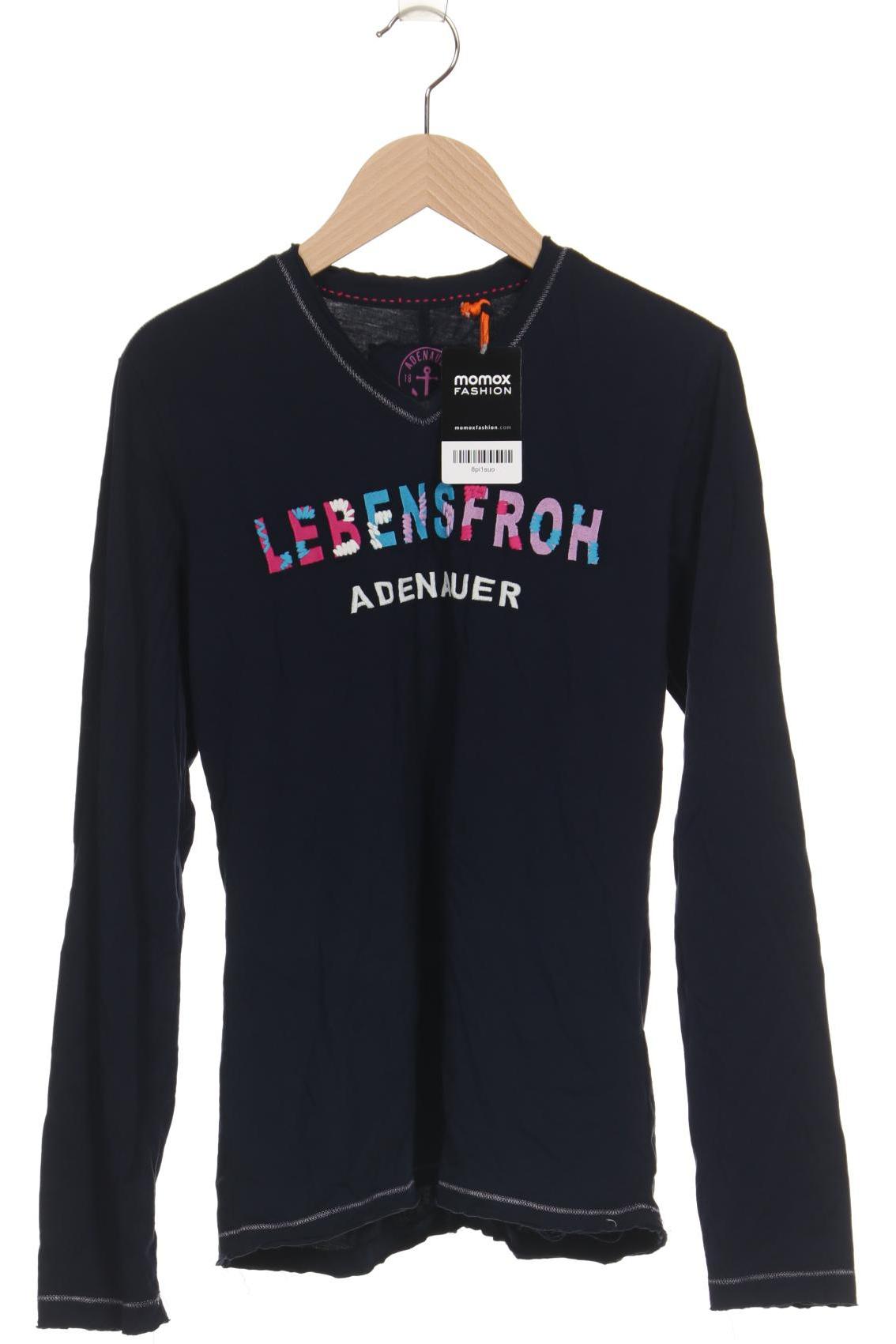 

Adenauer & Co Damen Langarmshirt, marineblau, Gr. 36