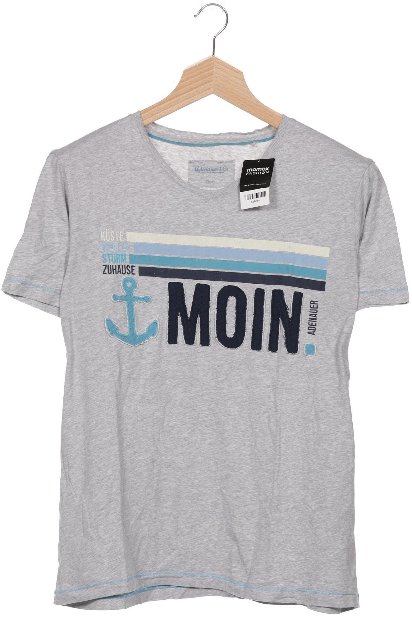 

Adenauer & Co Damen T-Shirt, grau, Gr. 44