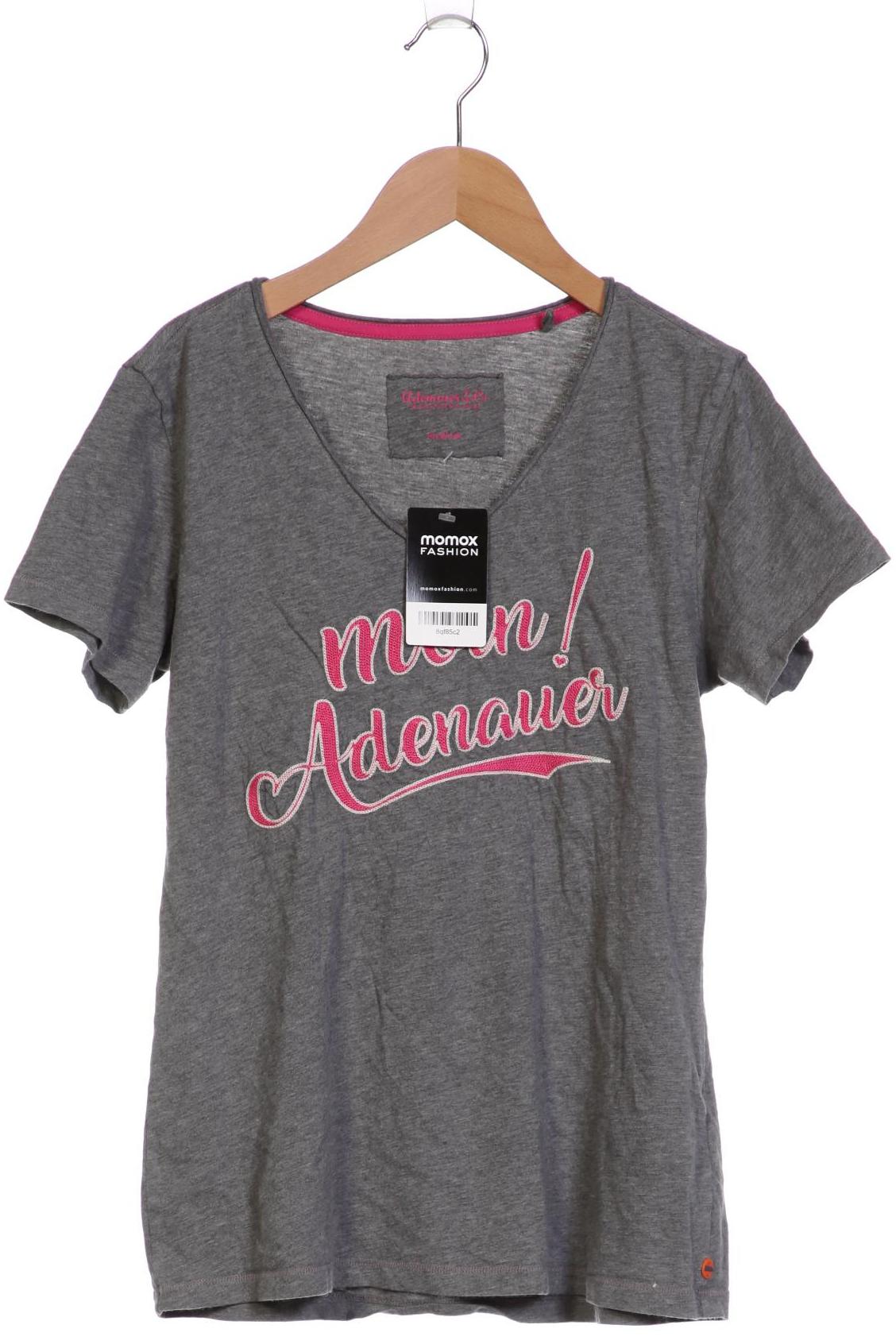 

Adenauer & Co Damen T-Shirt, grau, Gr. 38