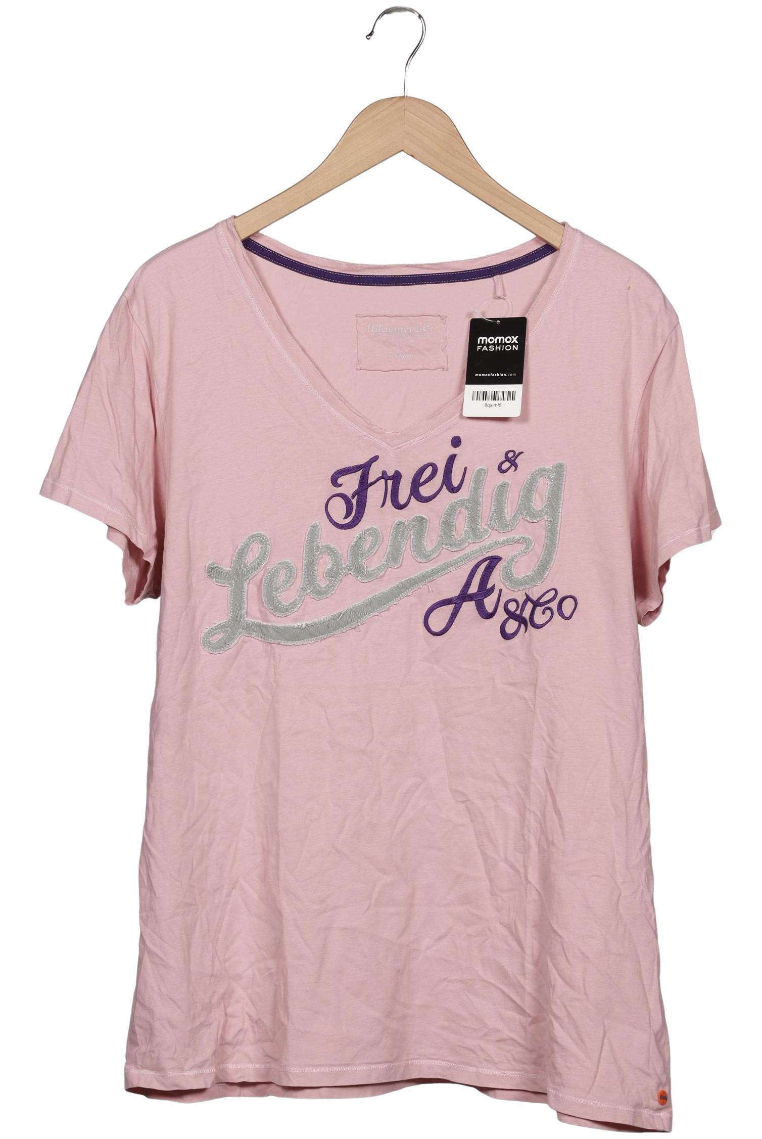 

Adenauer & Co Damen T-Shirt, pink, Gr. 46