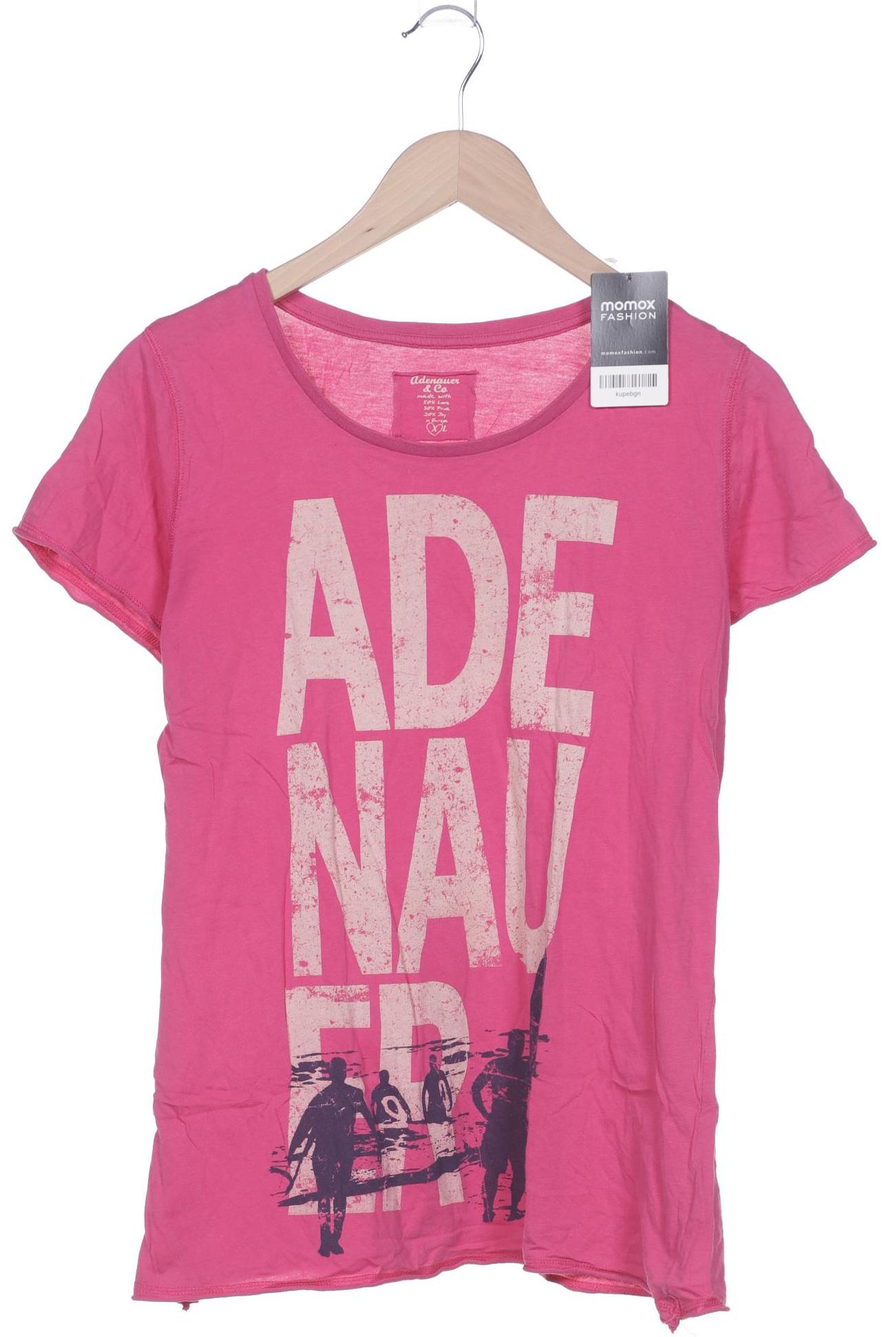 

Adenauer & Co Damen T-Shirt, pink, Gr. 44