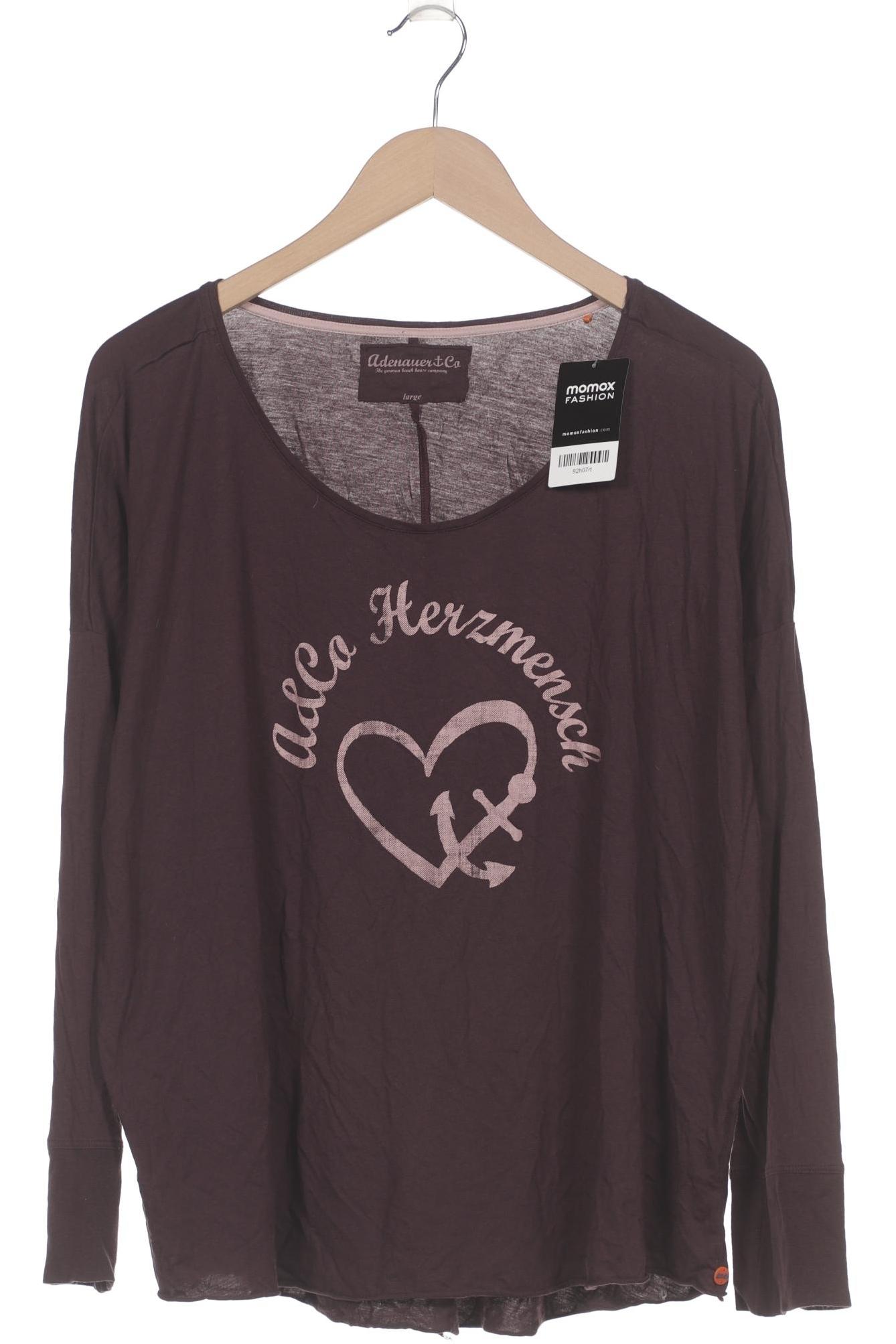 

Adenauer & Co Damen Langarmshirt, flieder, Gr. 42