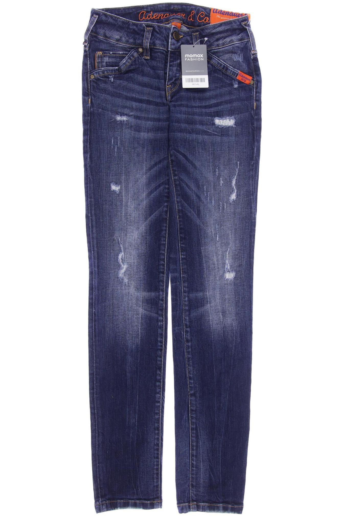 

Adenauer & Co Damen Jeans, marineblau