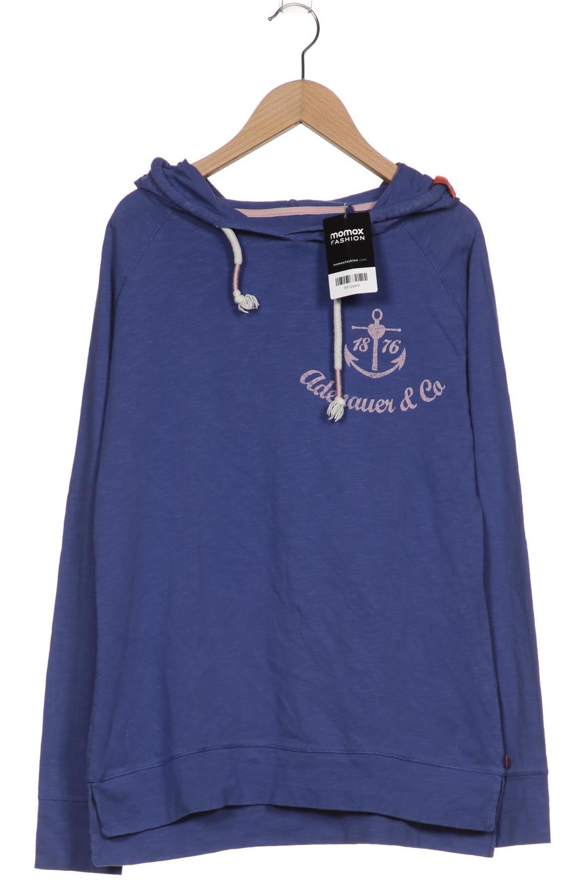 

Adenauer & Co Damen Kapuzenpullover, blau