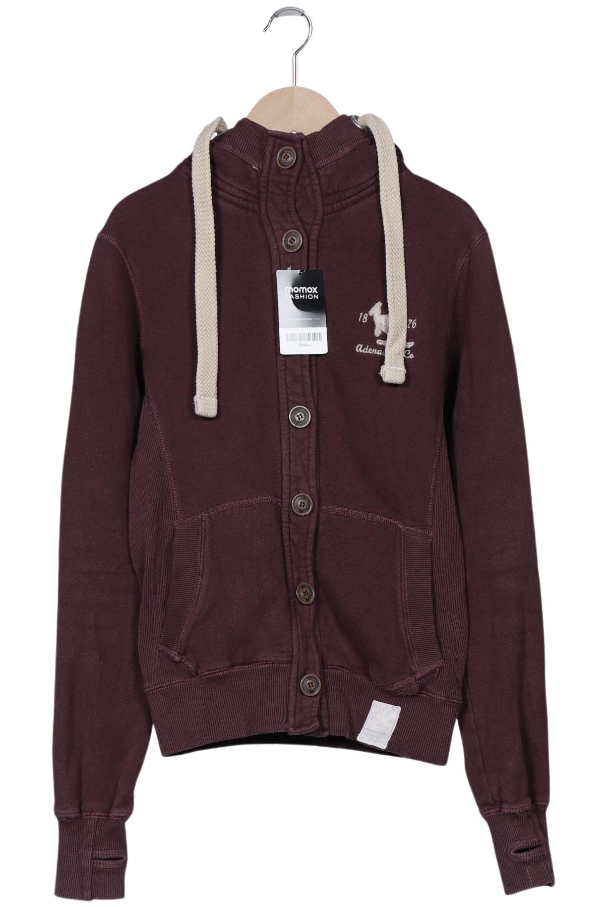 

Adenauer & Co Damen Kapuzenpullover, bordeaux, Gr. 36