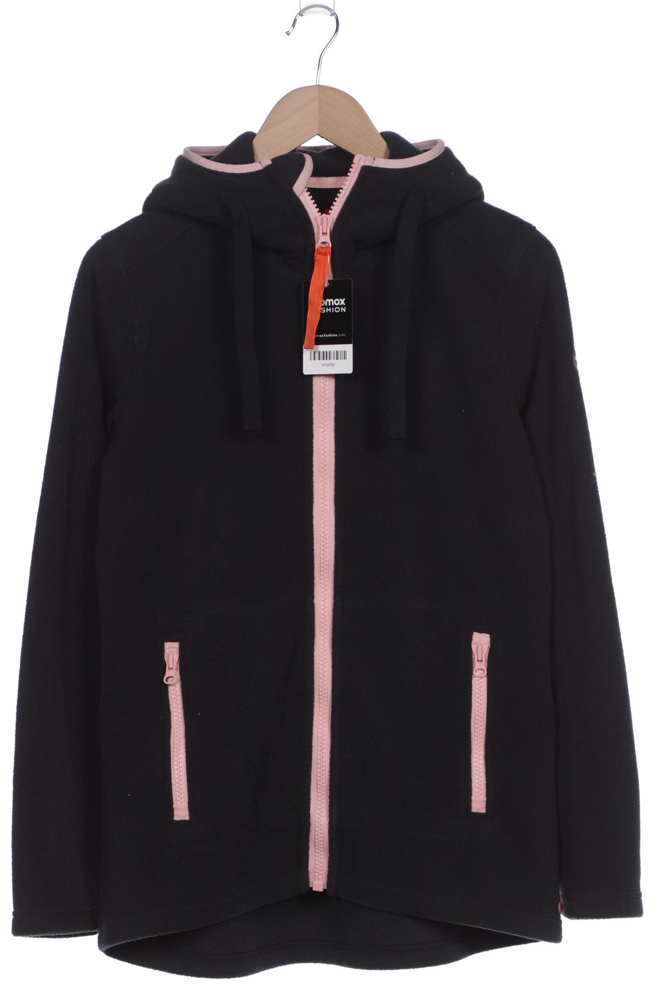 

Adenauer & Co Damen Kapuzenpullover, schwarz, Gr. 38