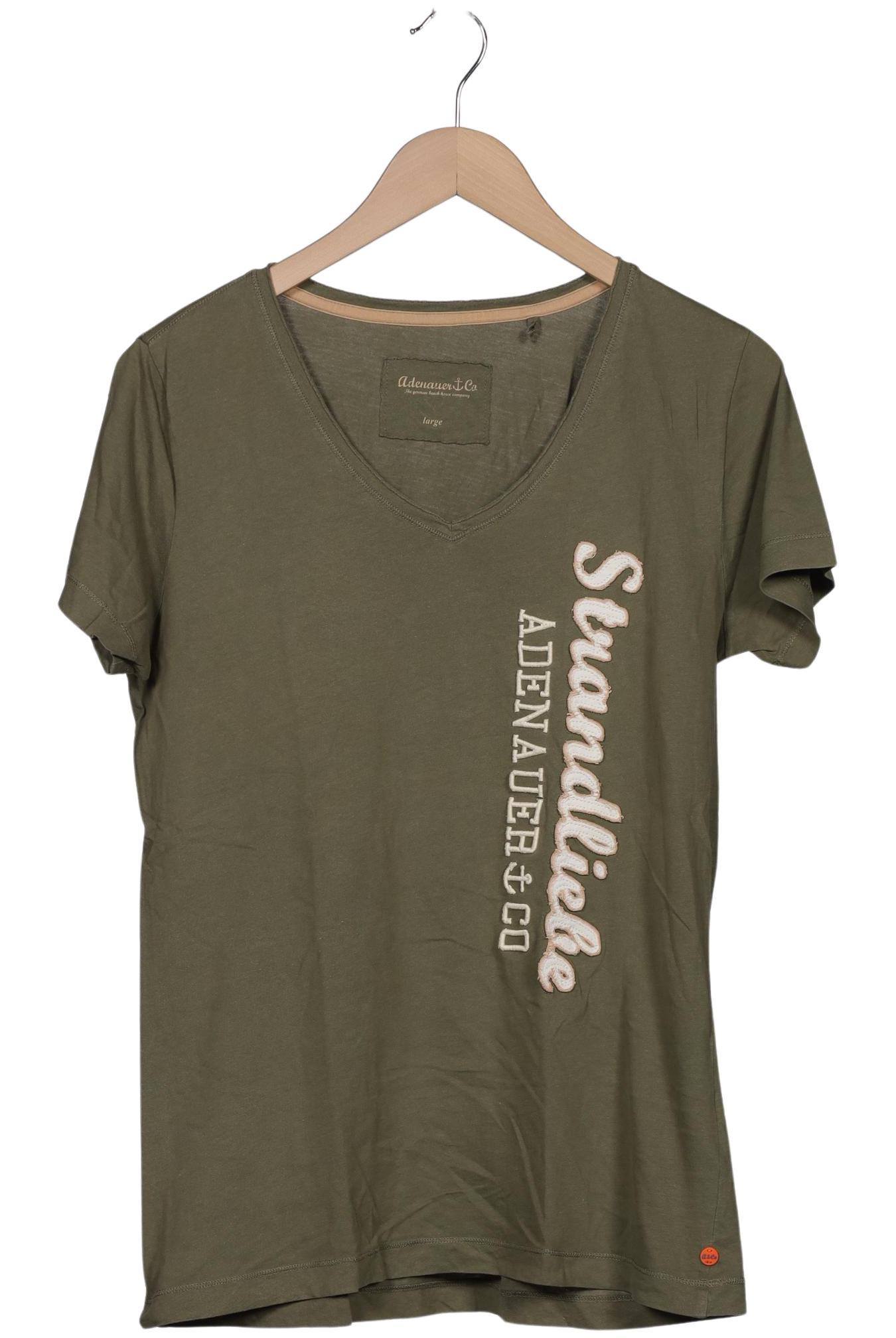 

Adenauer & Co Damen T-Shirt, grün, Gr. 42