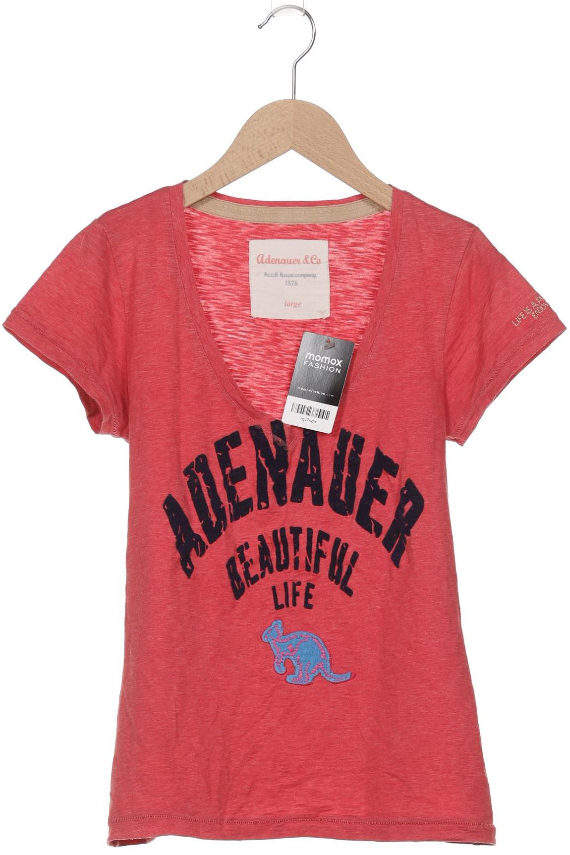 

Adenauer & Co Damen T-Shirt, rot, Gr. 42