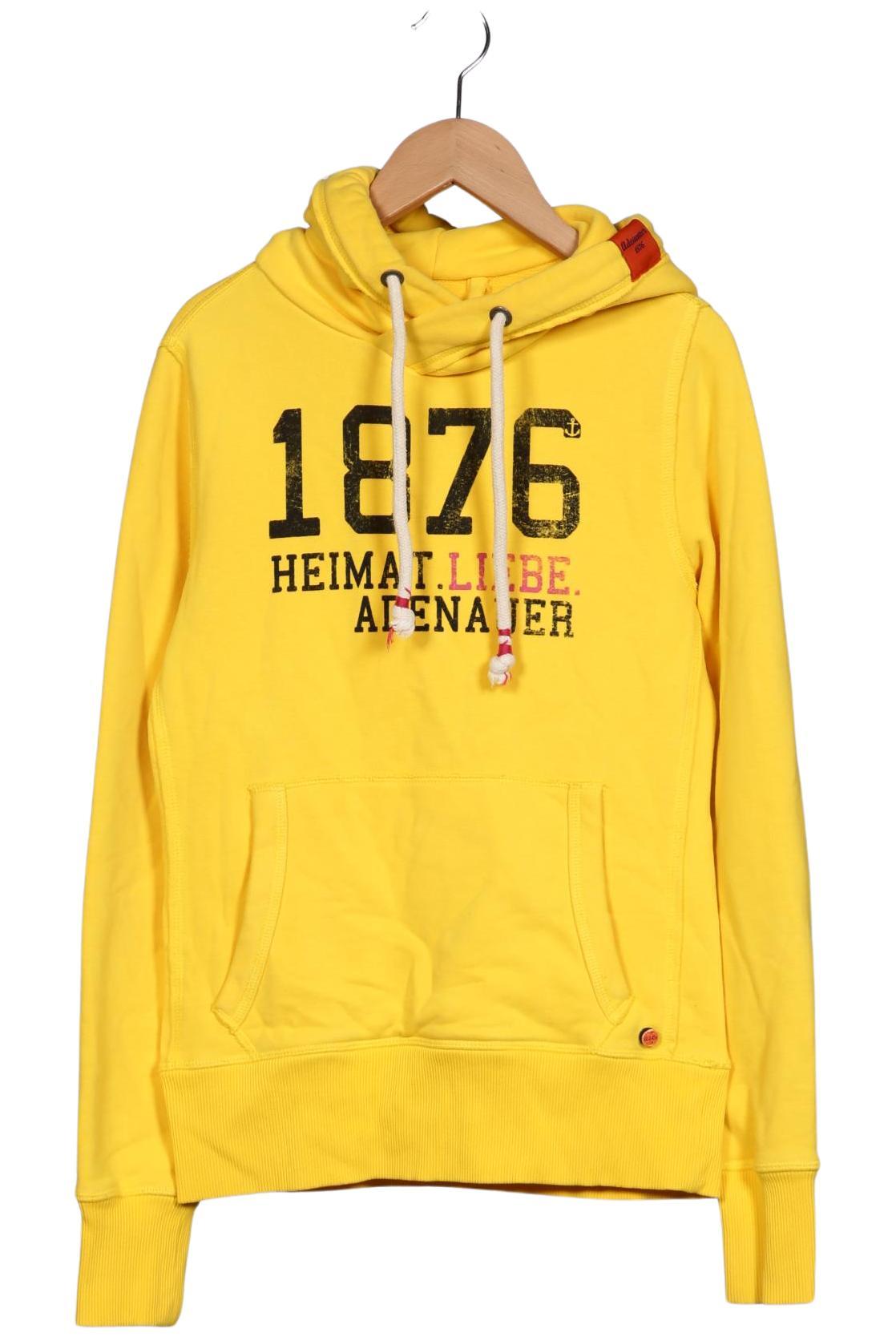 

Adenauer & Co Damen Kapuzenpullover, gelb, Gr. 34