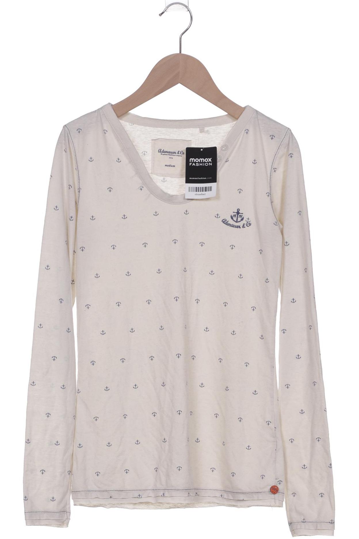 

Adenauer & Co Damen Langarmshirt, beige, Gr. 38
