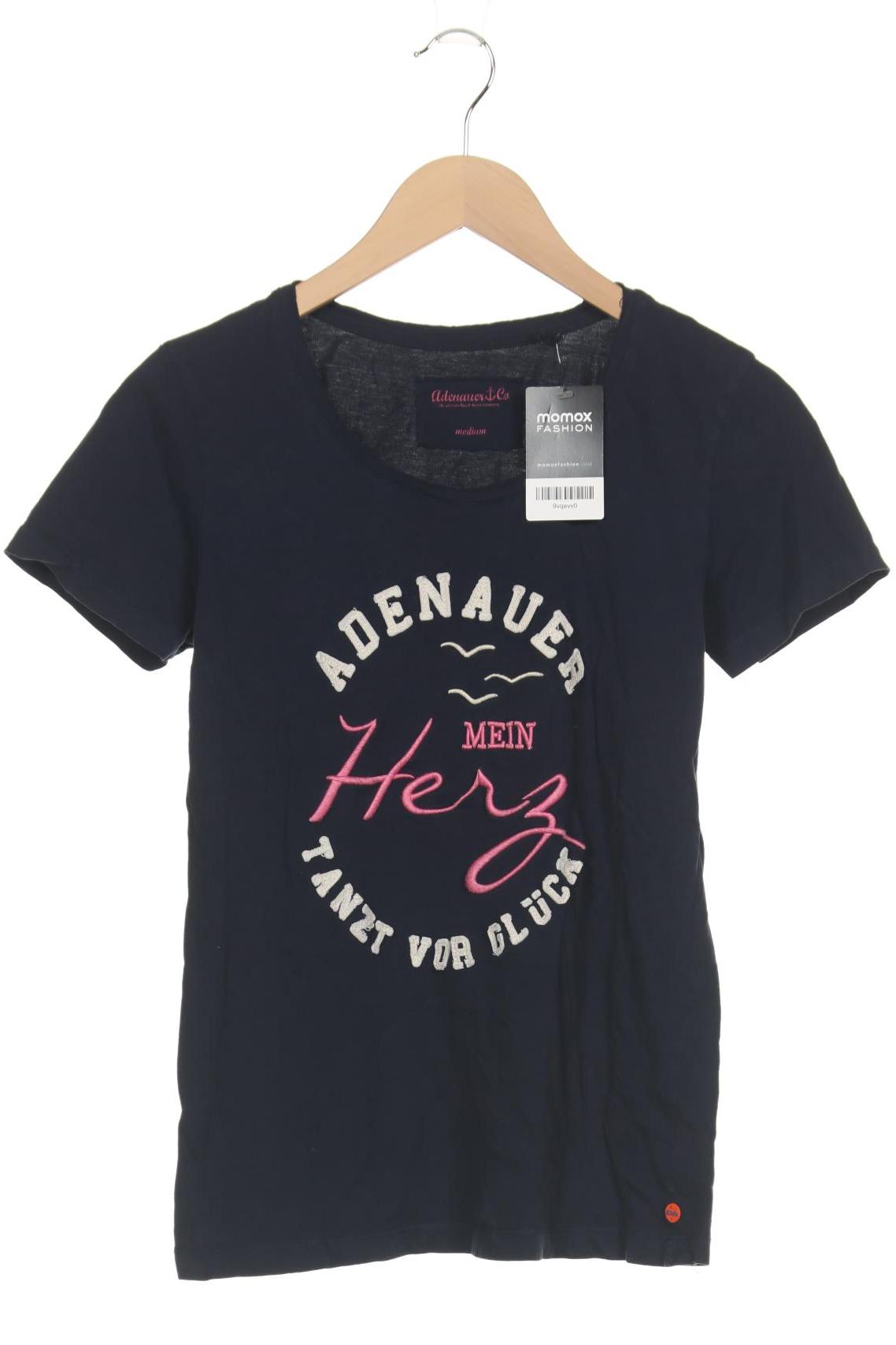 

Adenauer & Co Damen T-Shirt, marineblau, Gr. 38