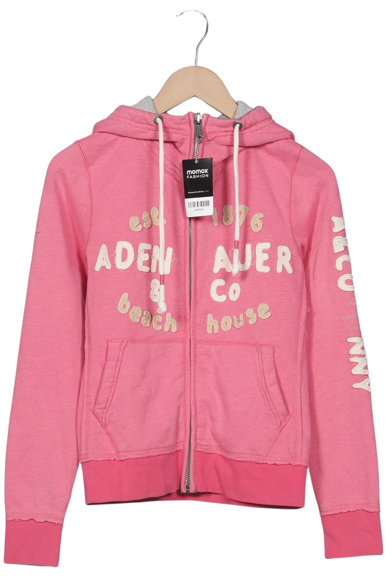 

Adenauer & Co Damen Kapuzenpullover, pink, Gr. 38