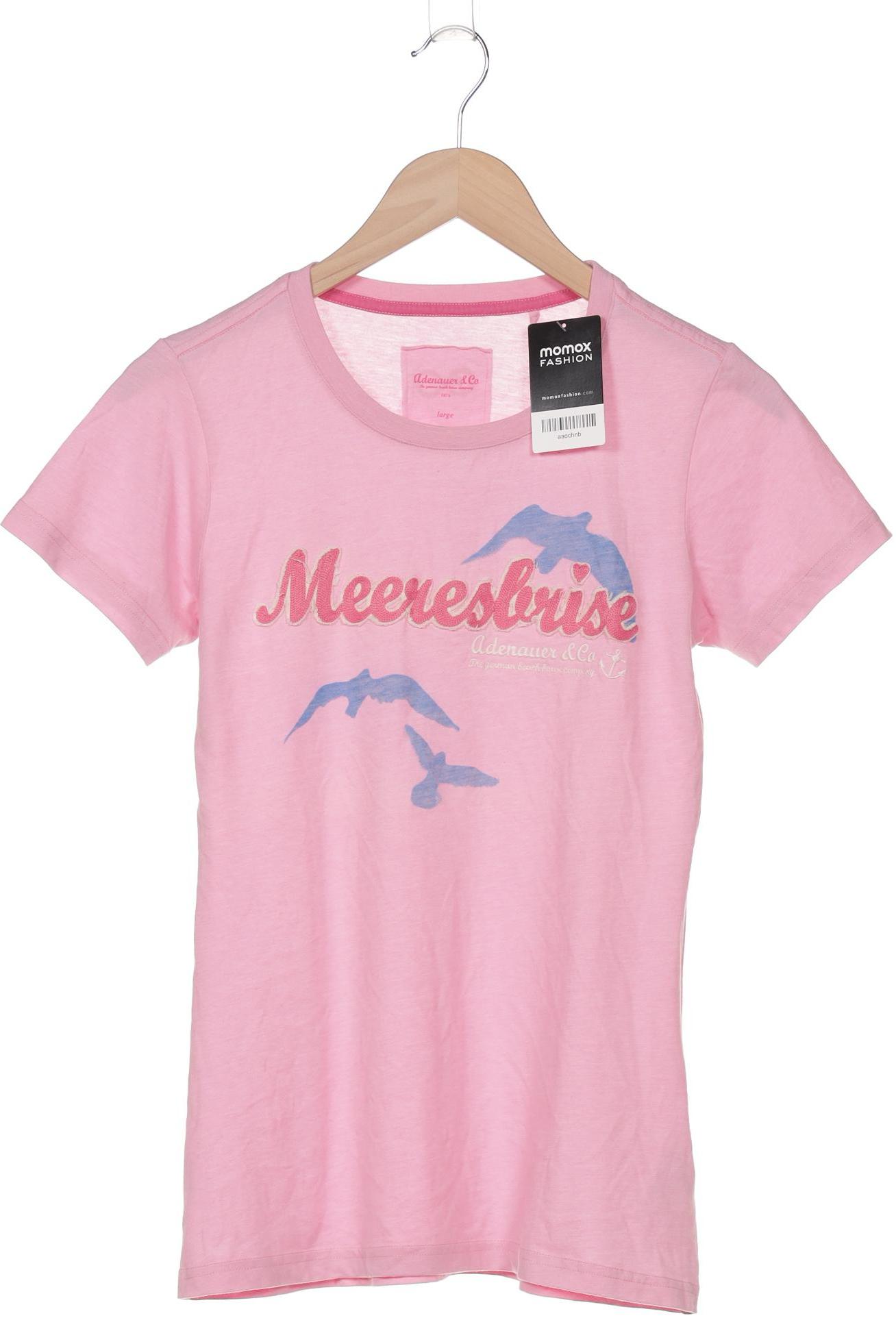 

Adenauer & Co Damen T-Shirt, pink, Gr. 42