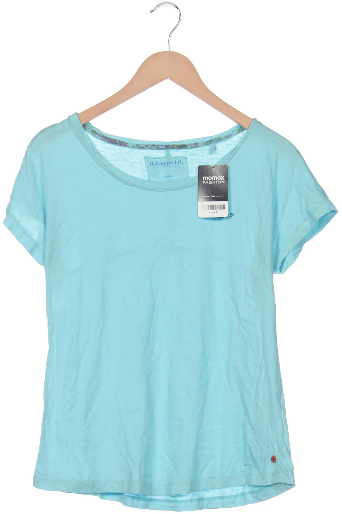 

Adenauer & Co Damen T-Shirt, hellblau, Gr. 38