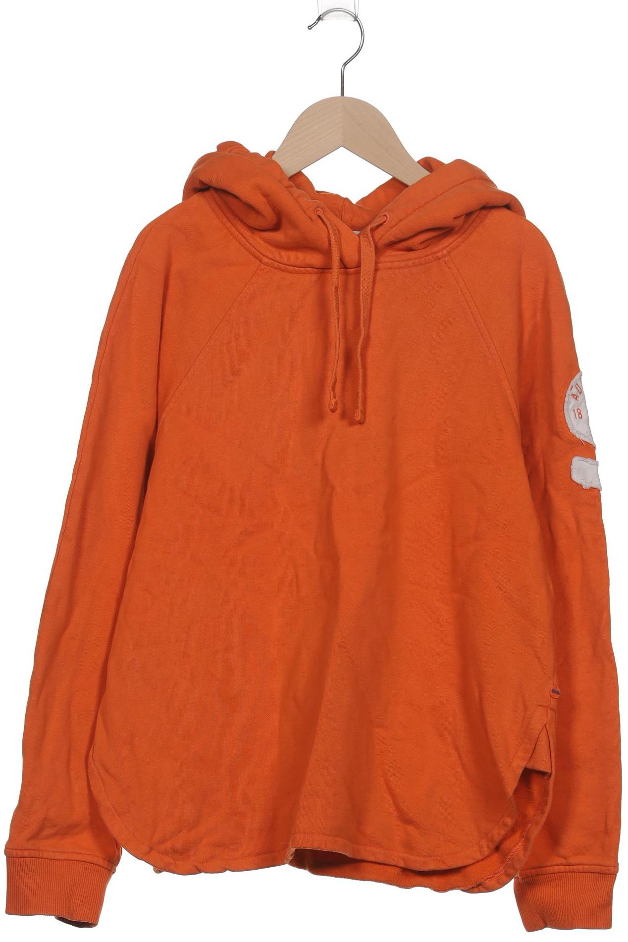 

Adenauer & Co Damen Kapuzenpullover, orange, Gr. 38