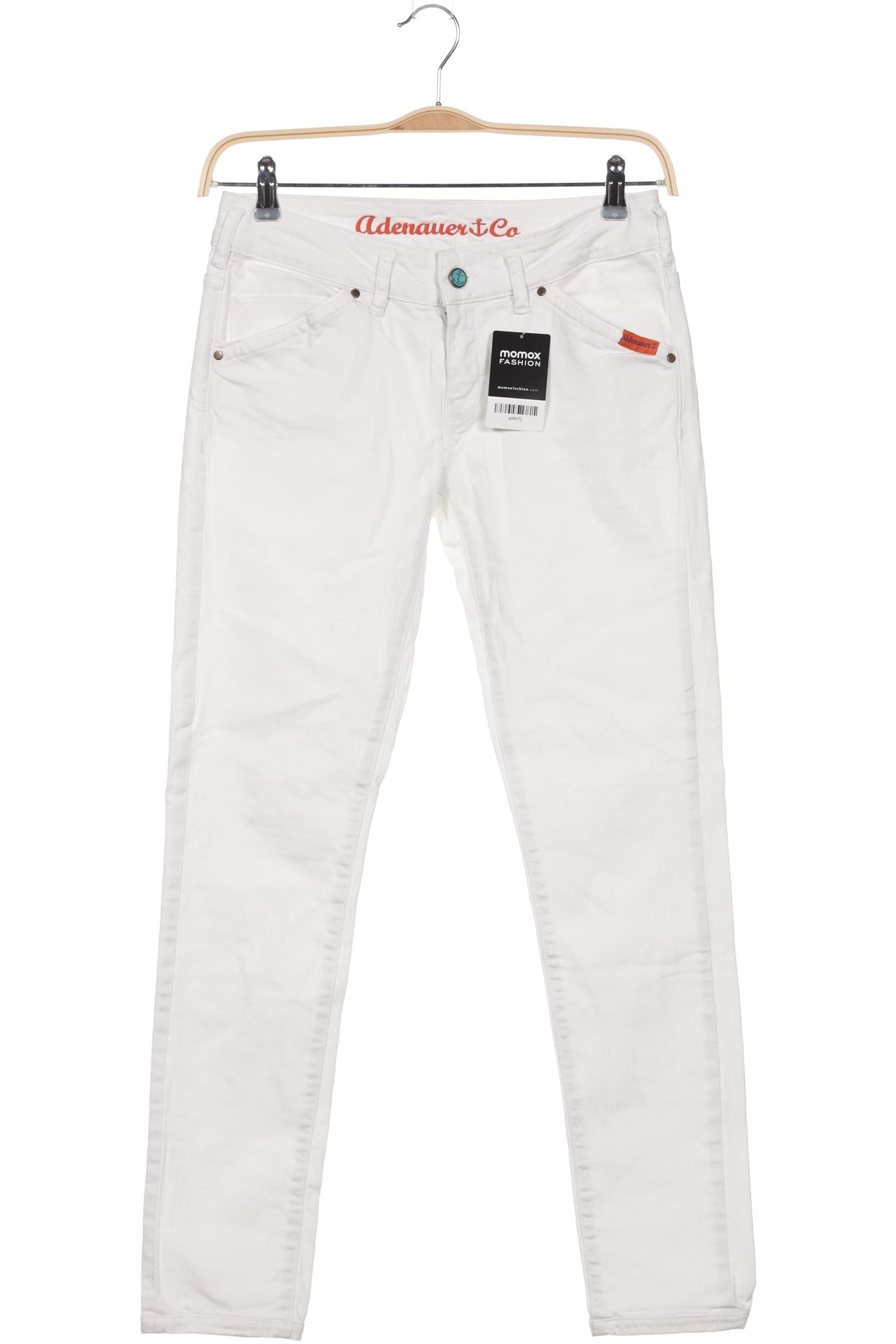 

Adenauer & Co Damen Jeans, weiß, Gr. 29