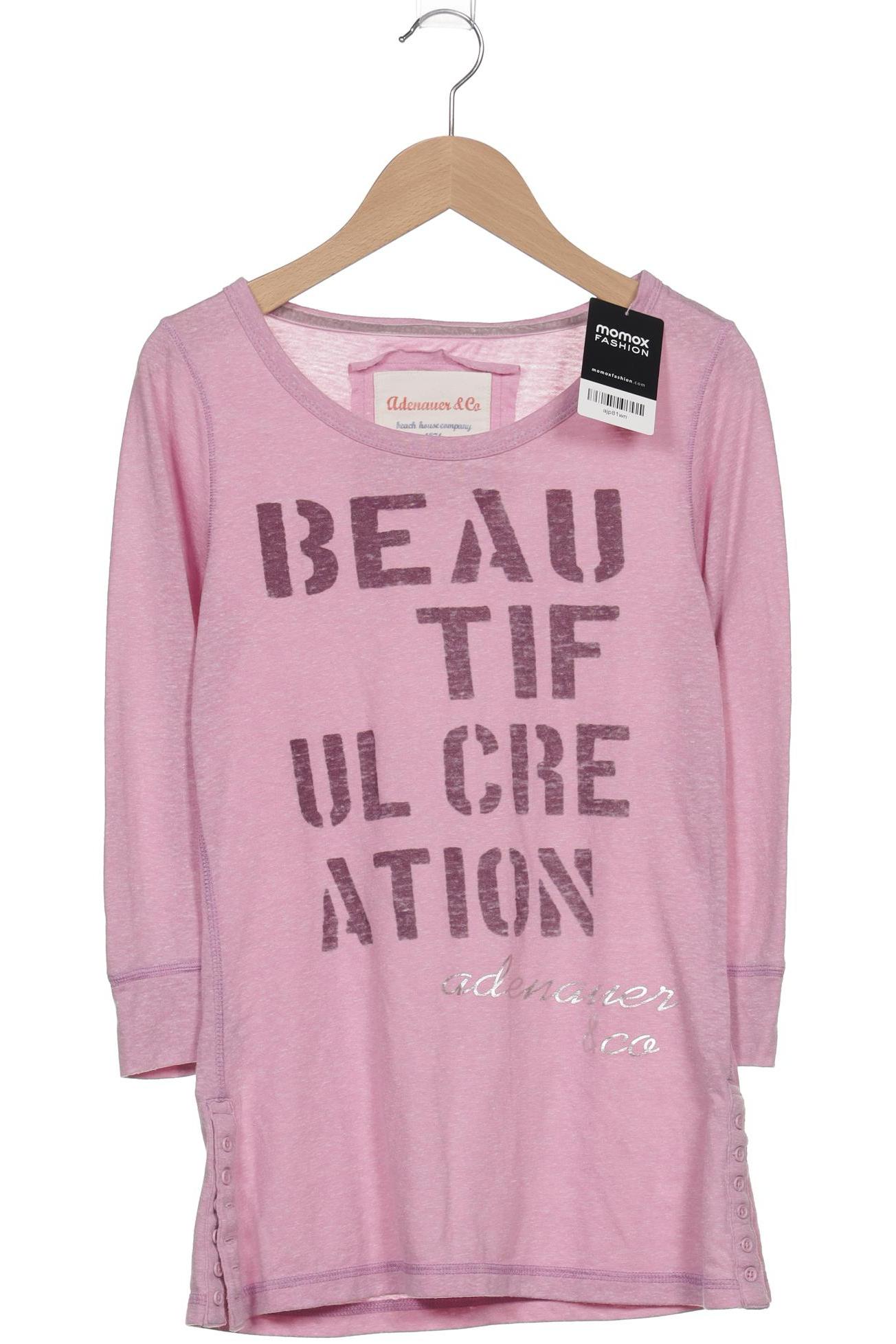 

Adenauer & Co Damen Langarmshirt, pink, Gr. 38