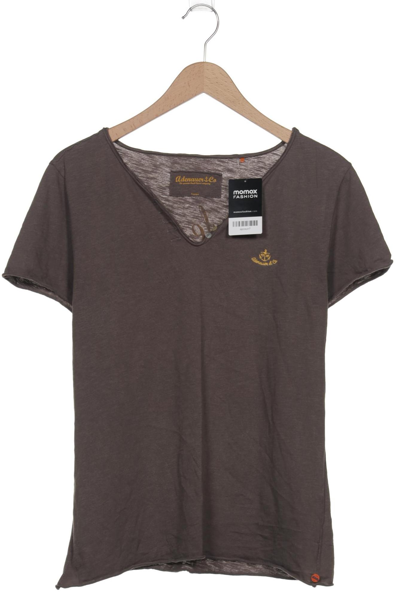 

Adenauer & Co Damen T-Shirt, braun, Gr. 42