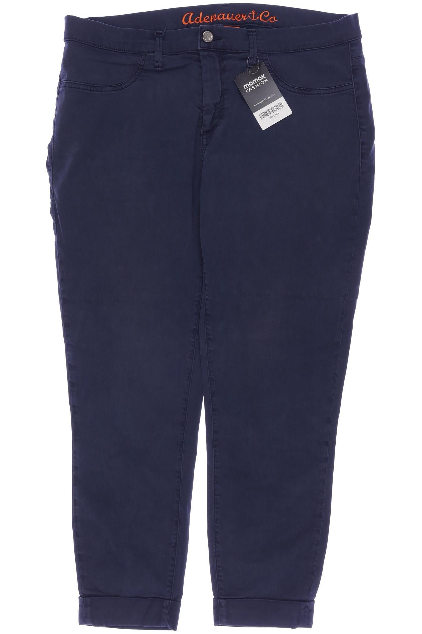 

Adenauer & Co Damen Stoffhose, blau, Gr. 42