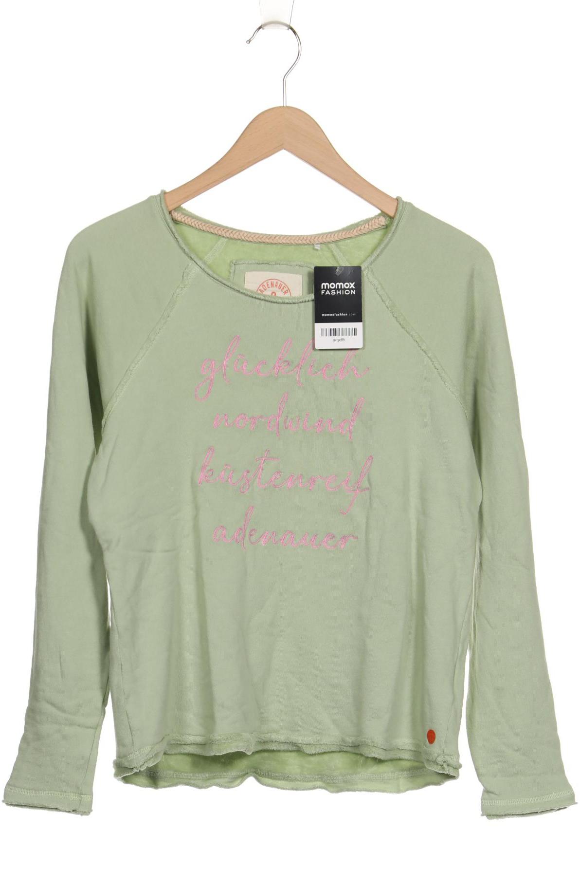 

Adenauer & Co Damen Sweatshirt, grün, Gr. 34