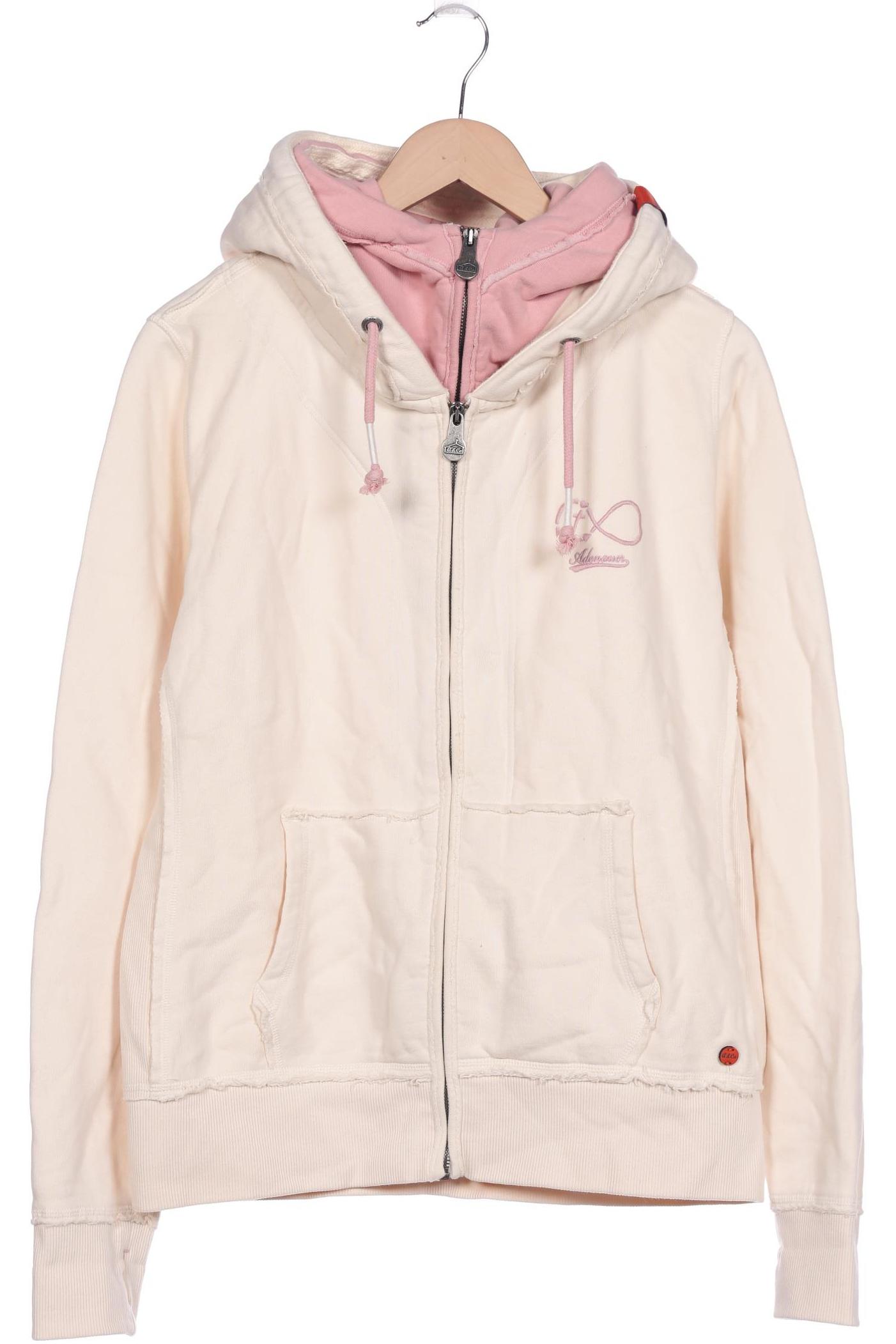 

Adenauer & Co Damen Kapuzenpullover, cremeweiß, Gr. 44