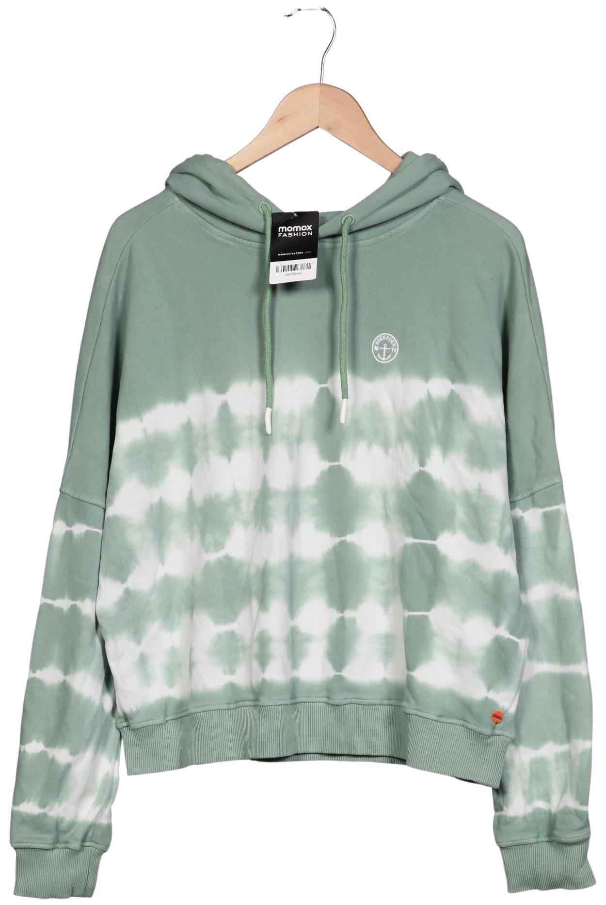 

Adenauer & Co Damen Kapuzenpullover, grün, Gr. 38