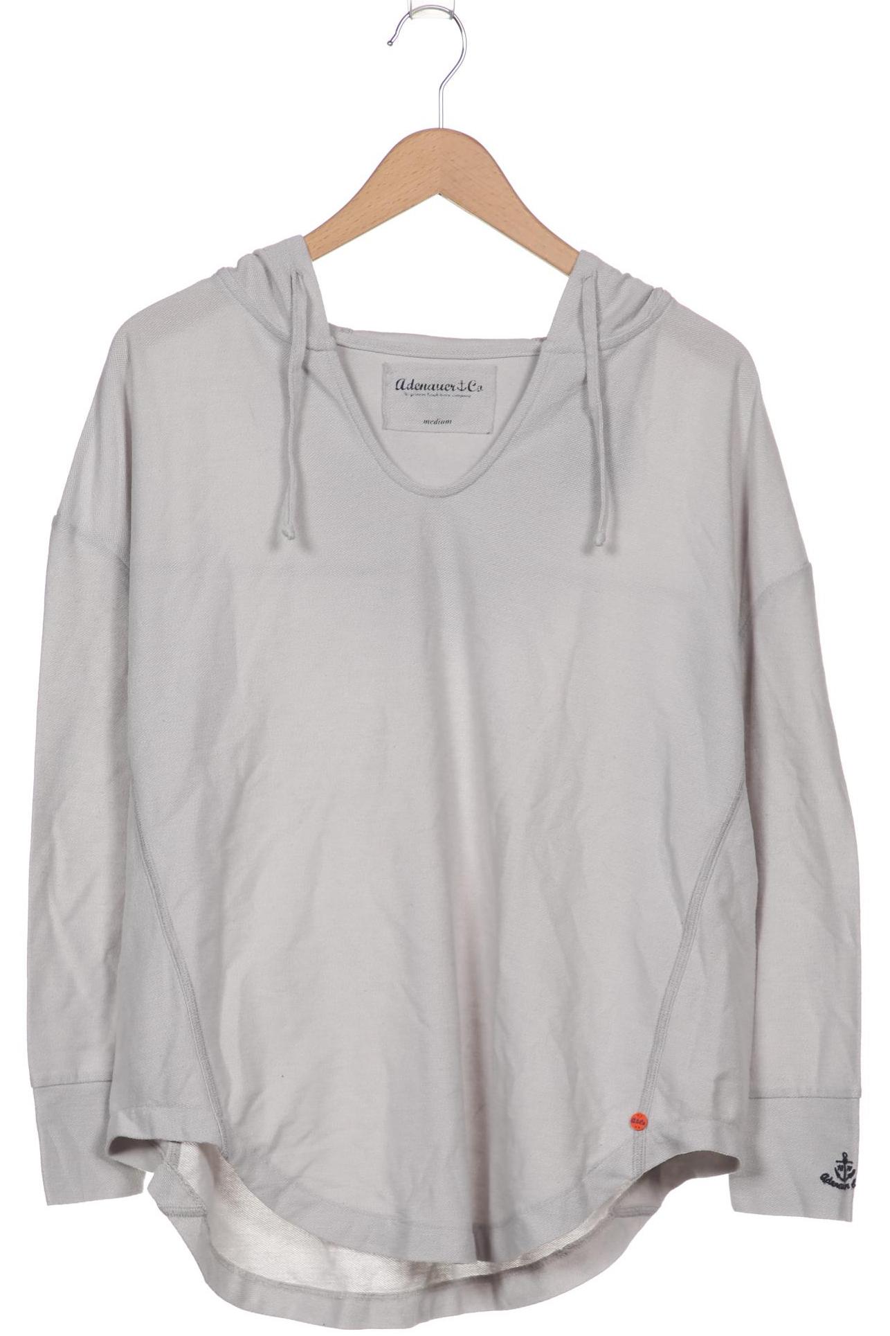 

Adenauer & Co Damen Kapuzenpullover, grau, Gr. 38