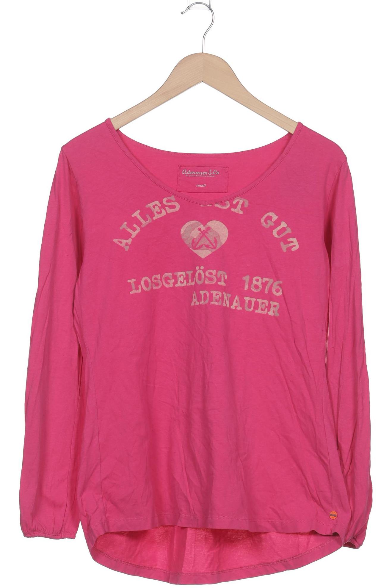 

Adenauer & Co Damen Langarmshirt, pink, Gr. 36