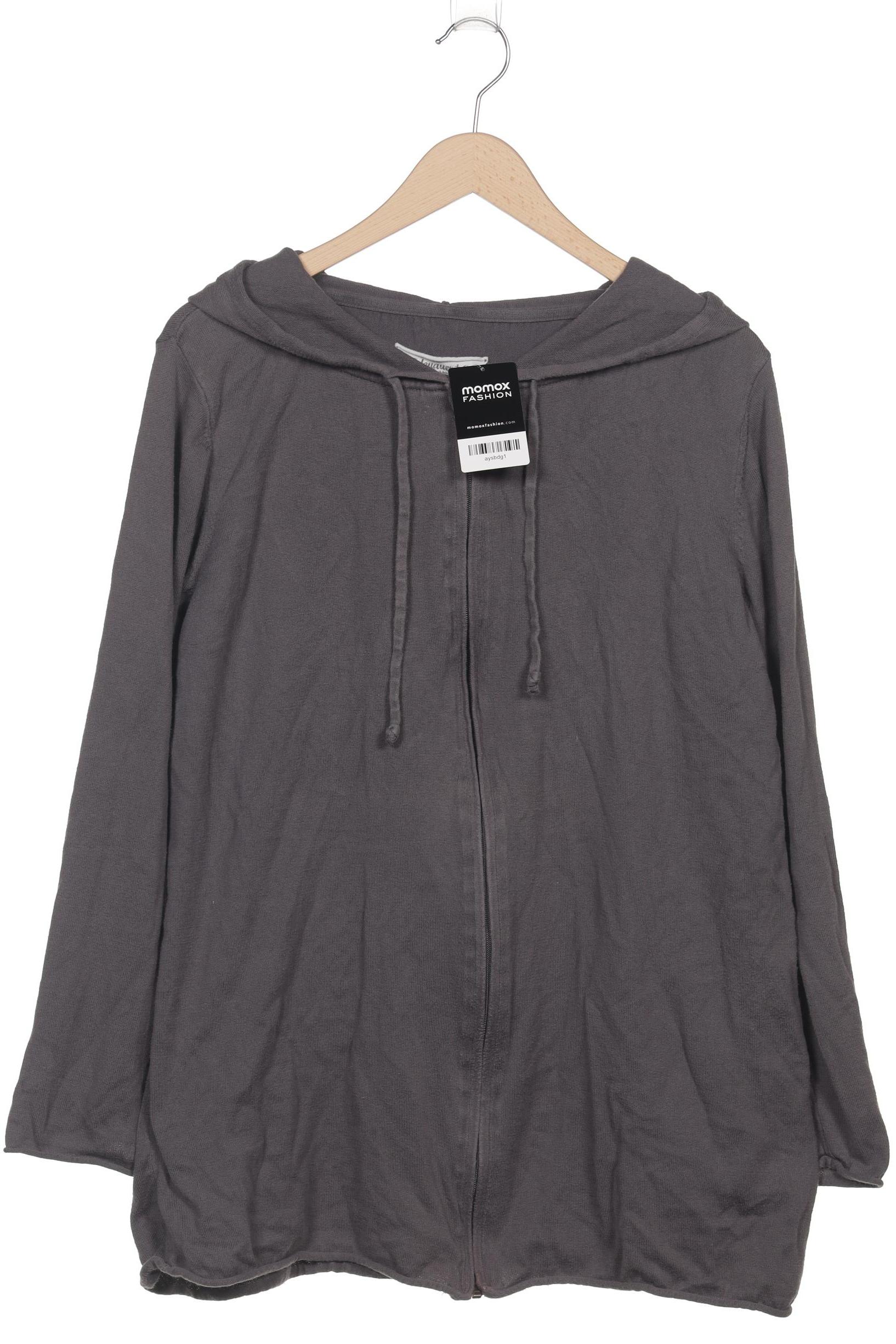 

Adenauer & Co Damen Strickjacke, grau, Gr. 44