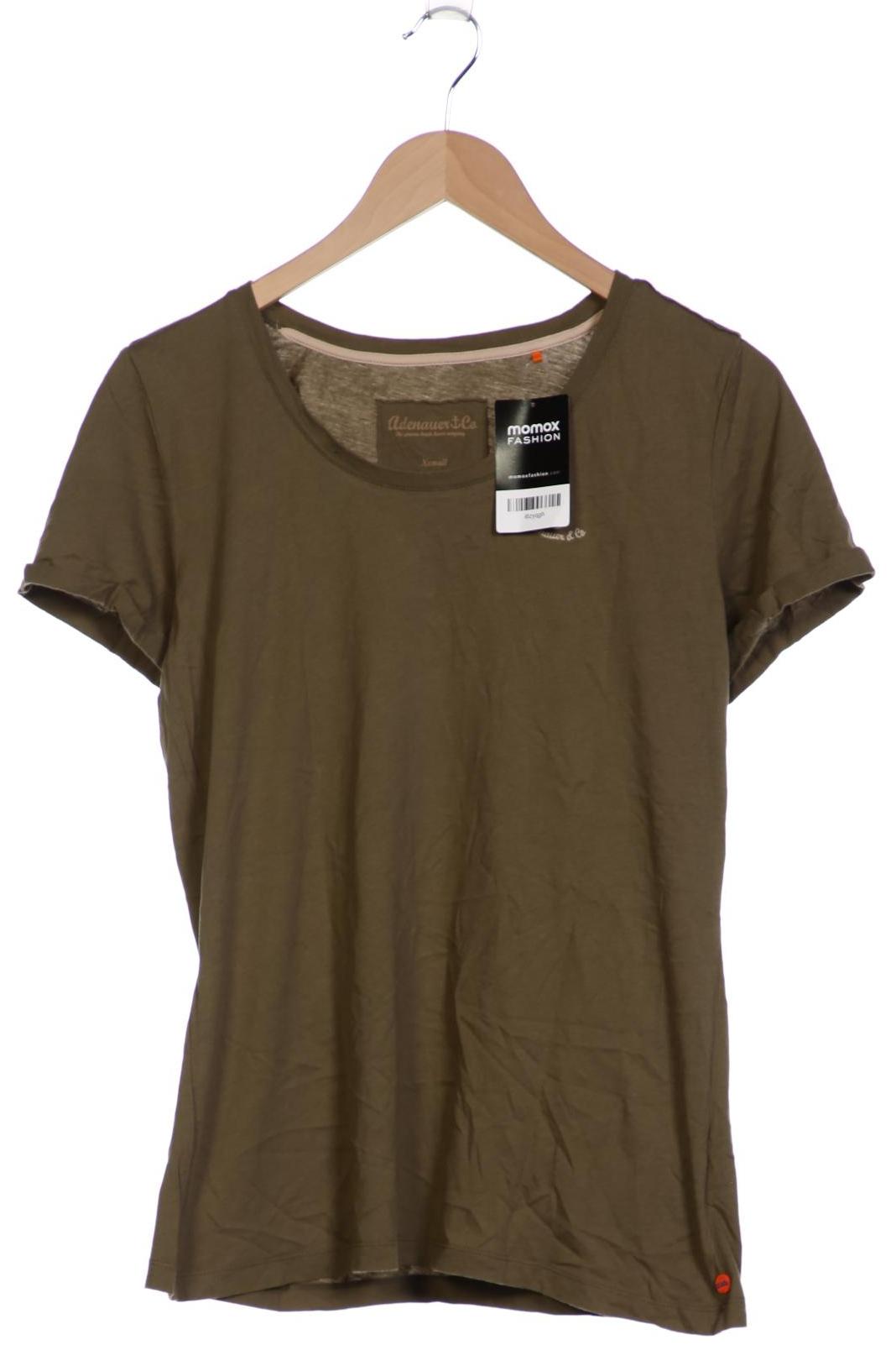 

Adenauer & Co Damen T-Shirt, grün, Gr. 34