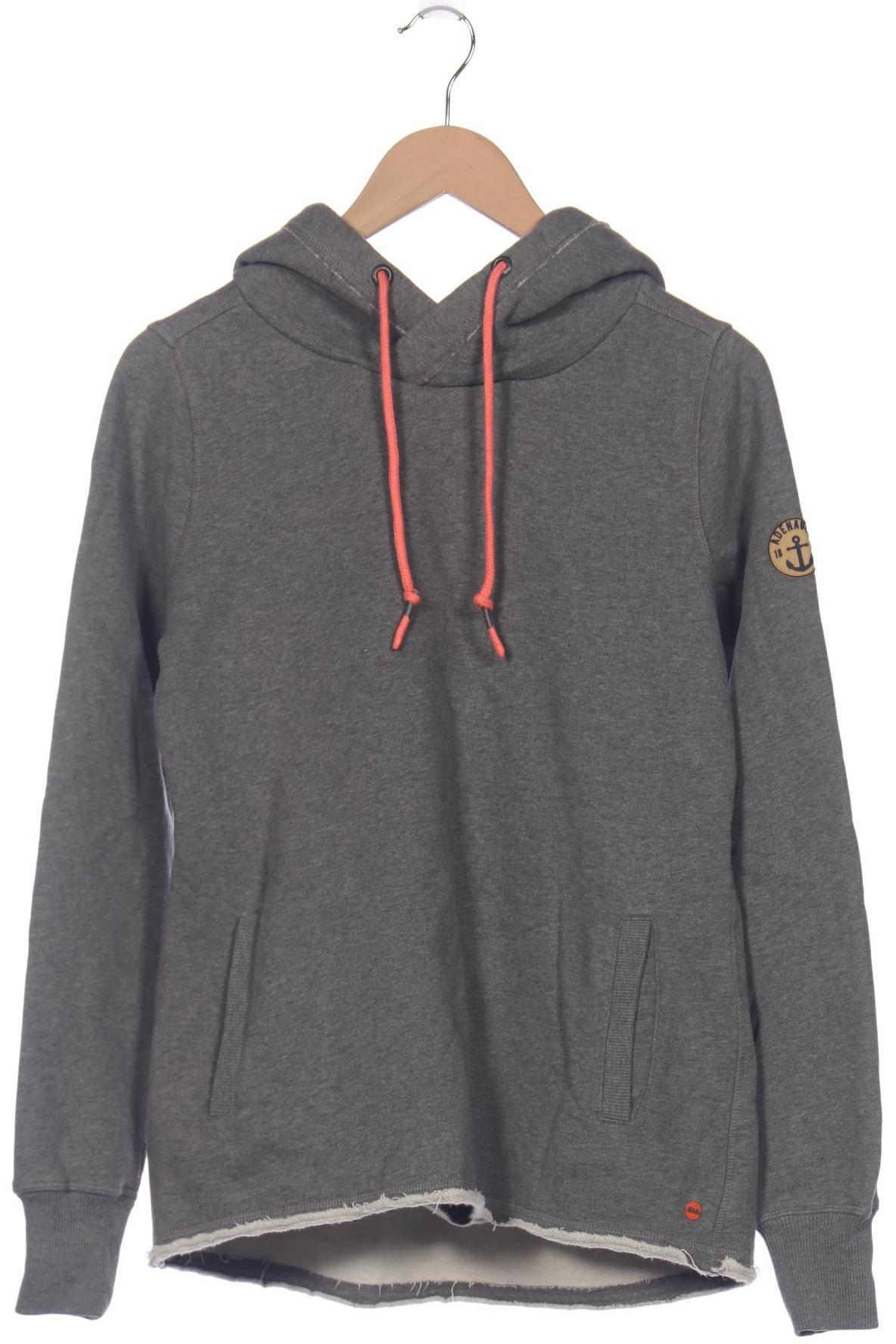 

Adenauer & Co Damen Kapuzenpullover, grau, Gr. 36