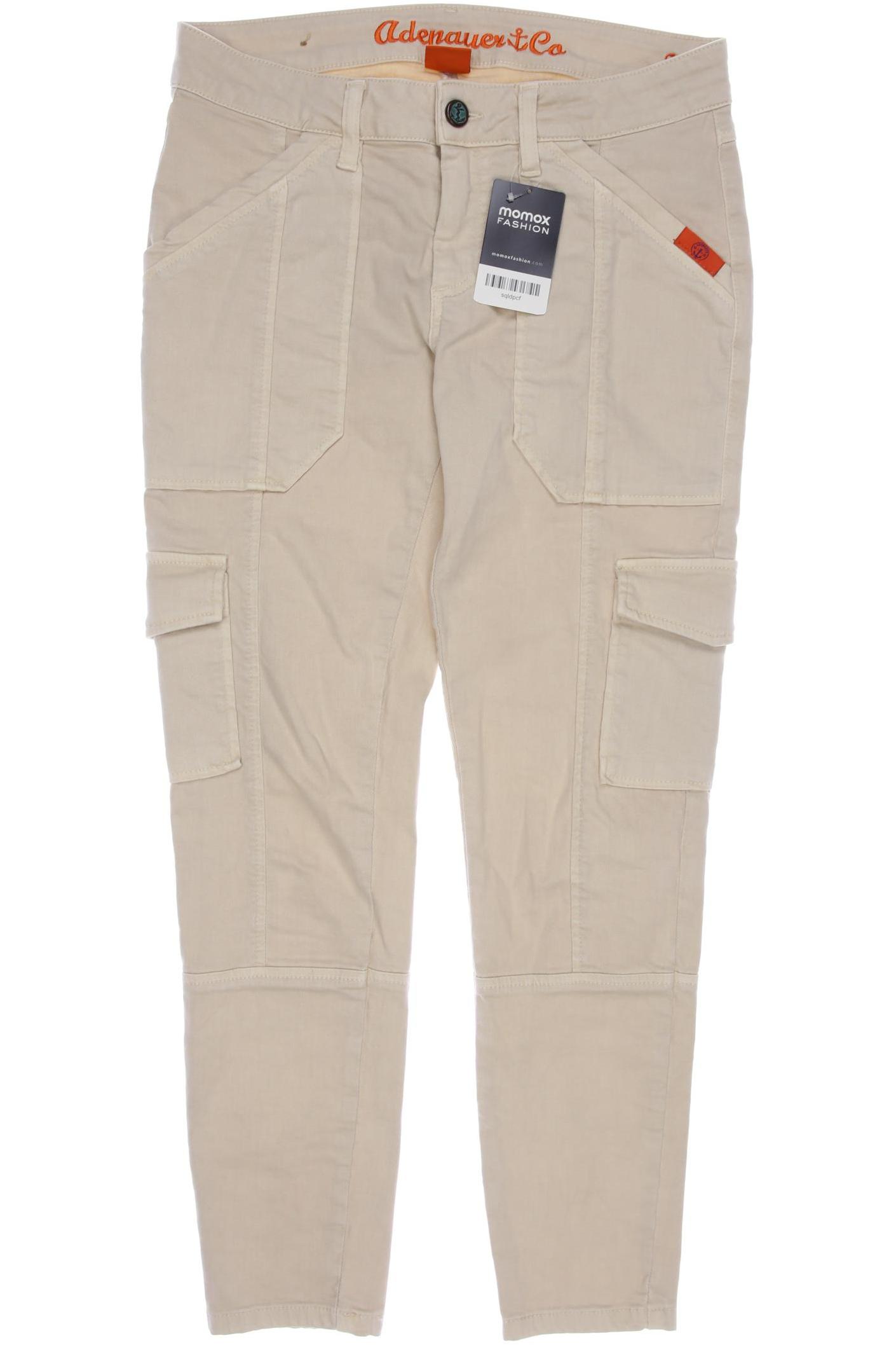

Adenauer & Co Damen Stoffhose, cremeweiß, Gr. 26