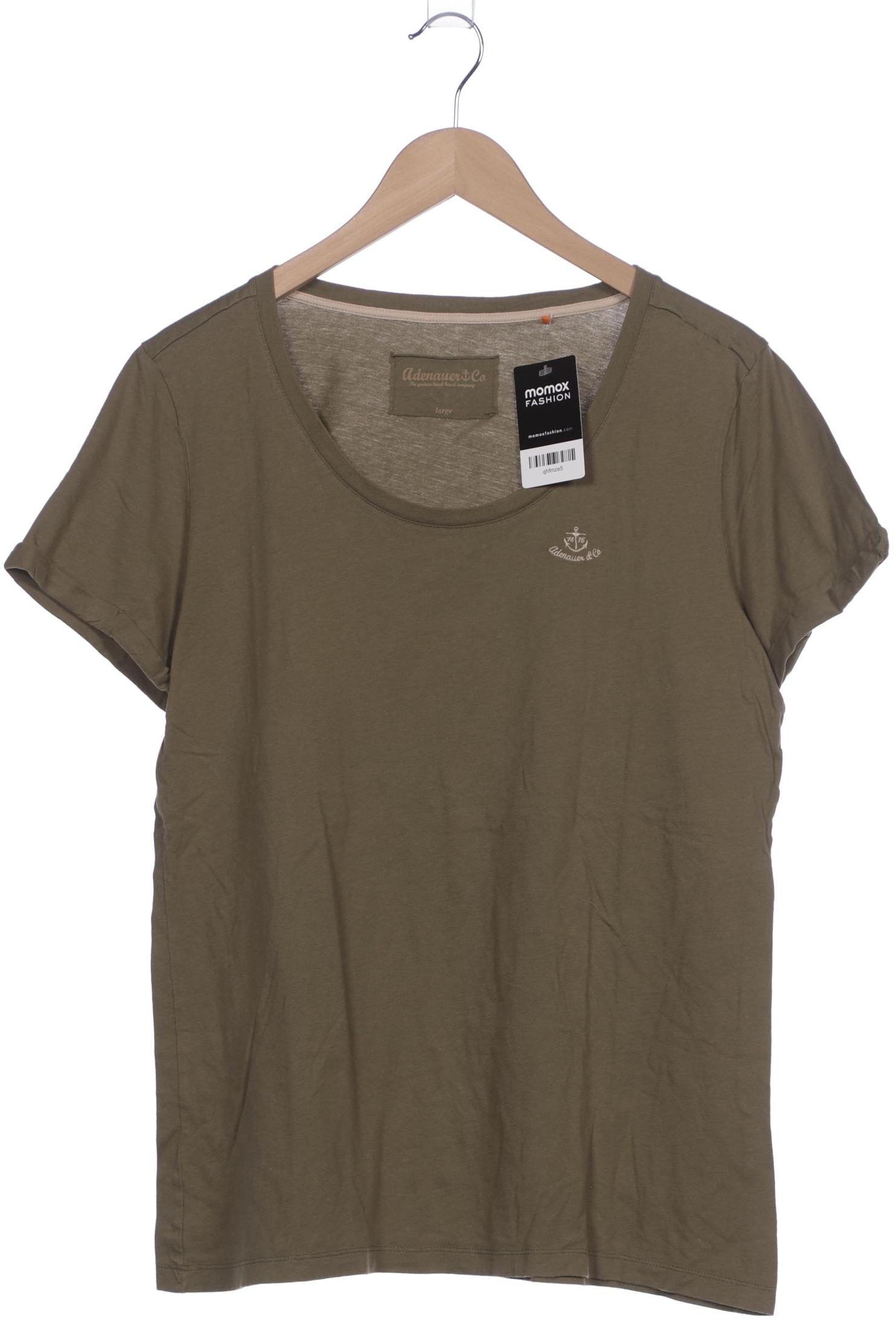 

Adenauer & Co Damen T-Shirt, grün, Gr. 42