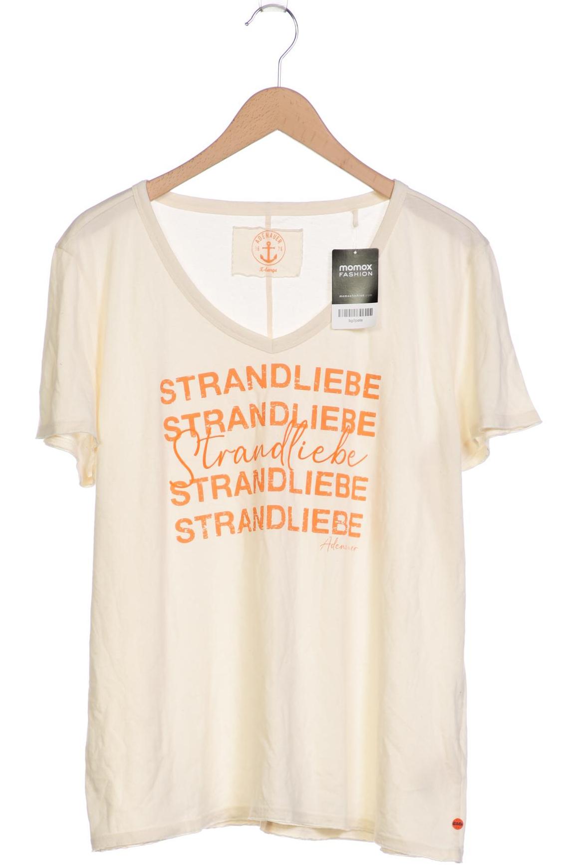 

Adenauer & Co Damen T-Shirt, cremeweiß, Gr. 44