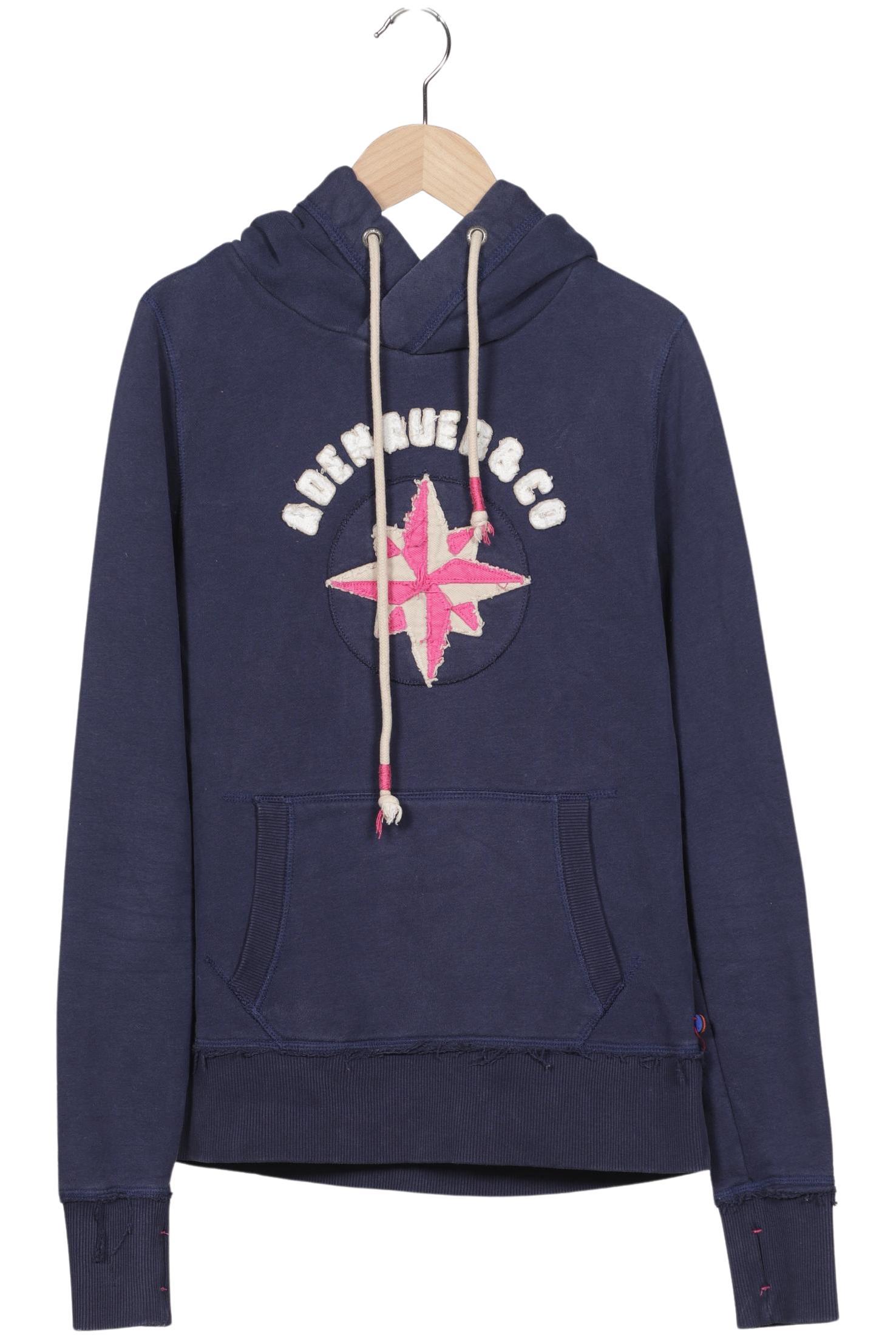 

Adenauer & Co Damen Kapuzenpullover, marineblau, Gr. 36