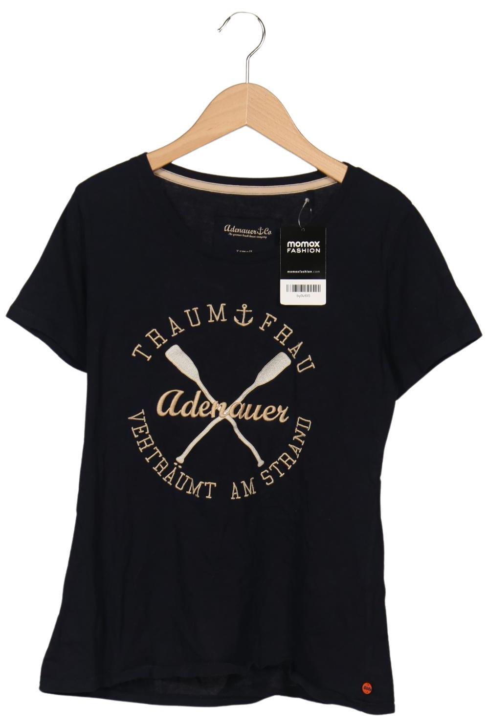 

Adenauer & Co Damen T-Shirt, marineblau, Gr. 34