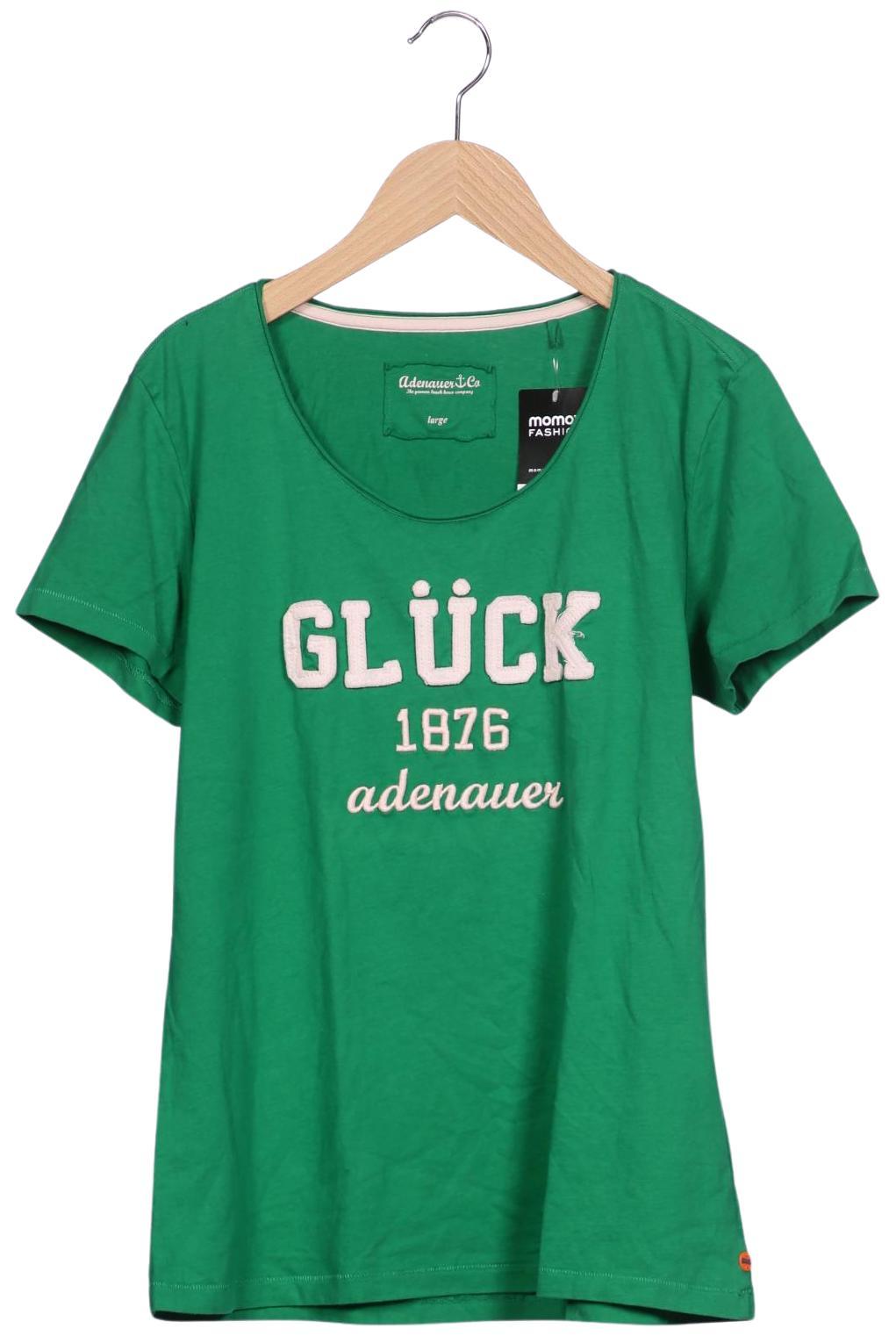 

Adenauer & Co Damen T-Shirt, grün, Gr. 42