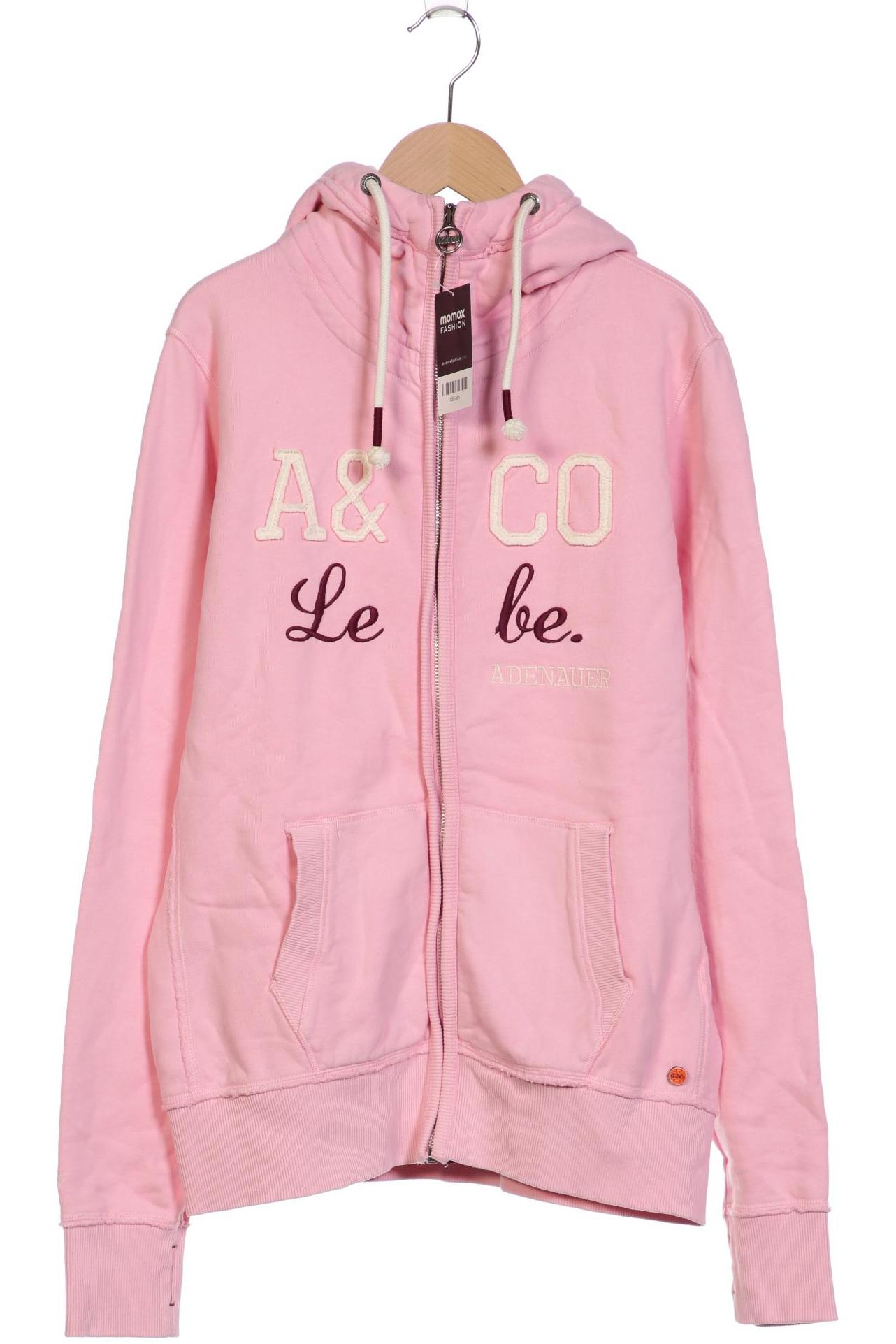 

Adenauer & Co Damen Kapuzenpullover, pink, Gr. 42