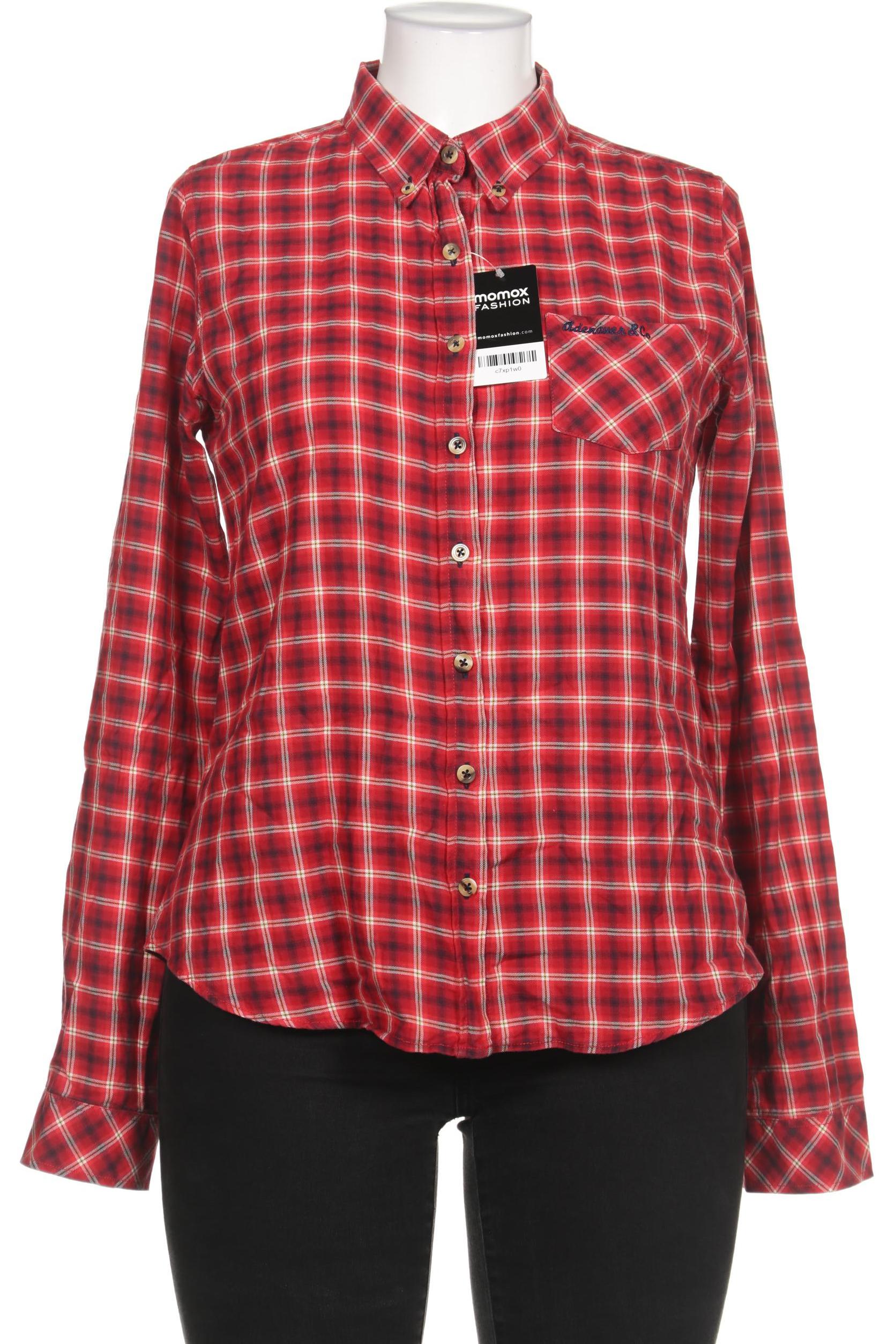 

Adenauer & Co Damen Bluse, rot, Gr. 44