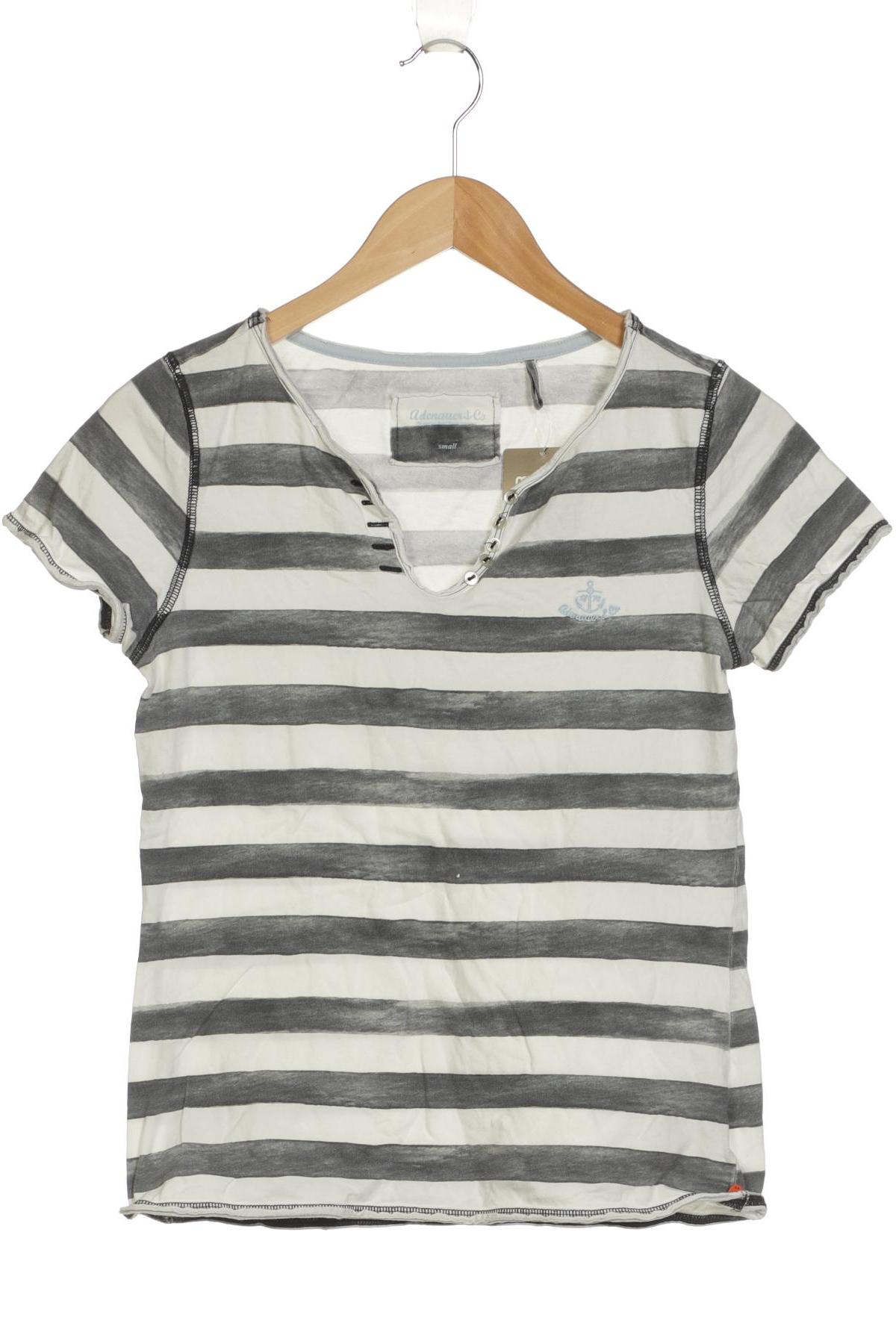 

Adenauer & Co Damen T-Shirt, grau, Gr. 36