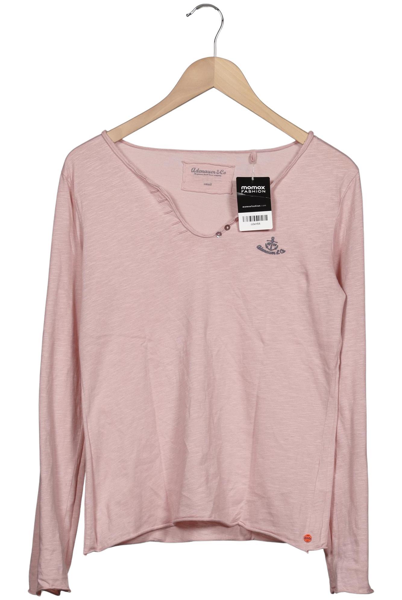 

Adenauer & Co Damen Langarmshirt, pink, Gr. 36