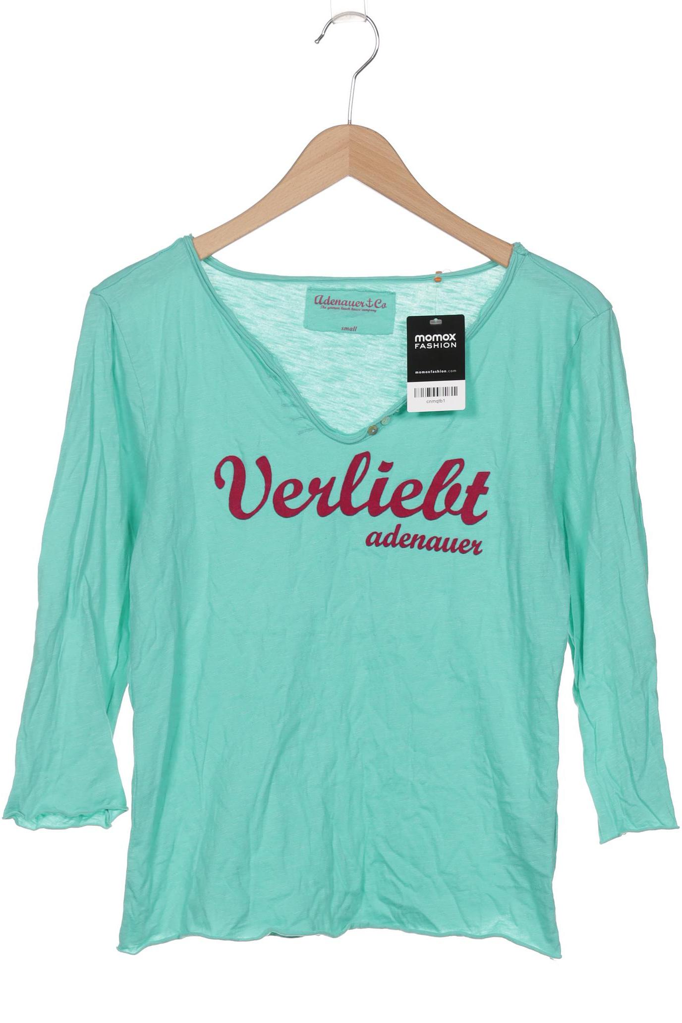 

Adenauer & Co Damen Langarmshirt, grün, Gr. 36