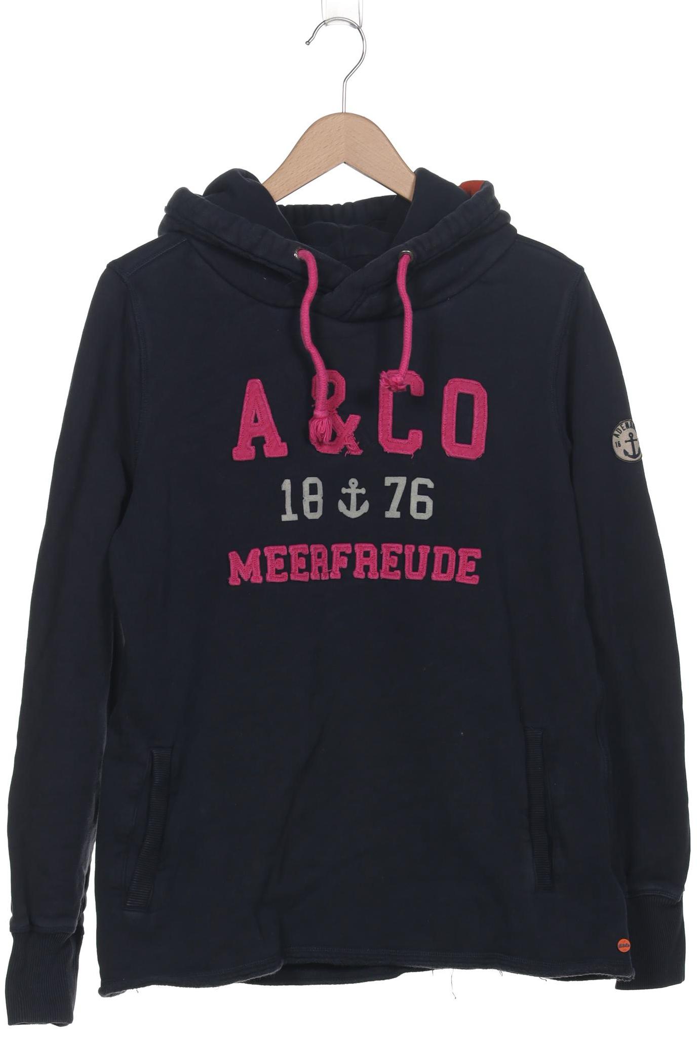 

Adenauer & Co Damen Kapuzenpullover, marineblau, Gr. 42